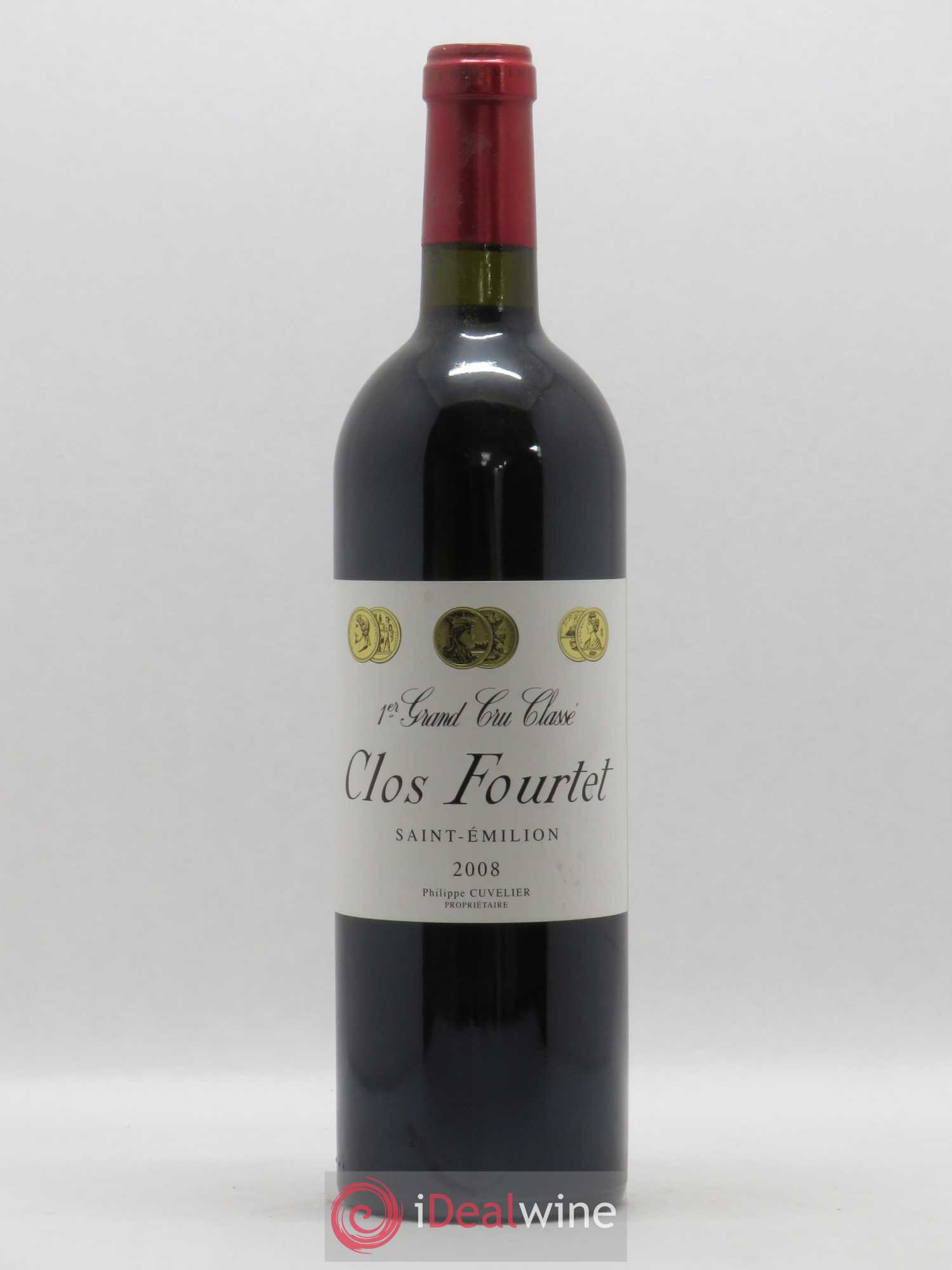 Clos Fourtet 1er Grand Cru Classé B 2008 - Lot de 1 bouteille - 0