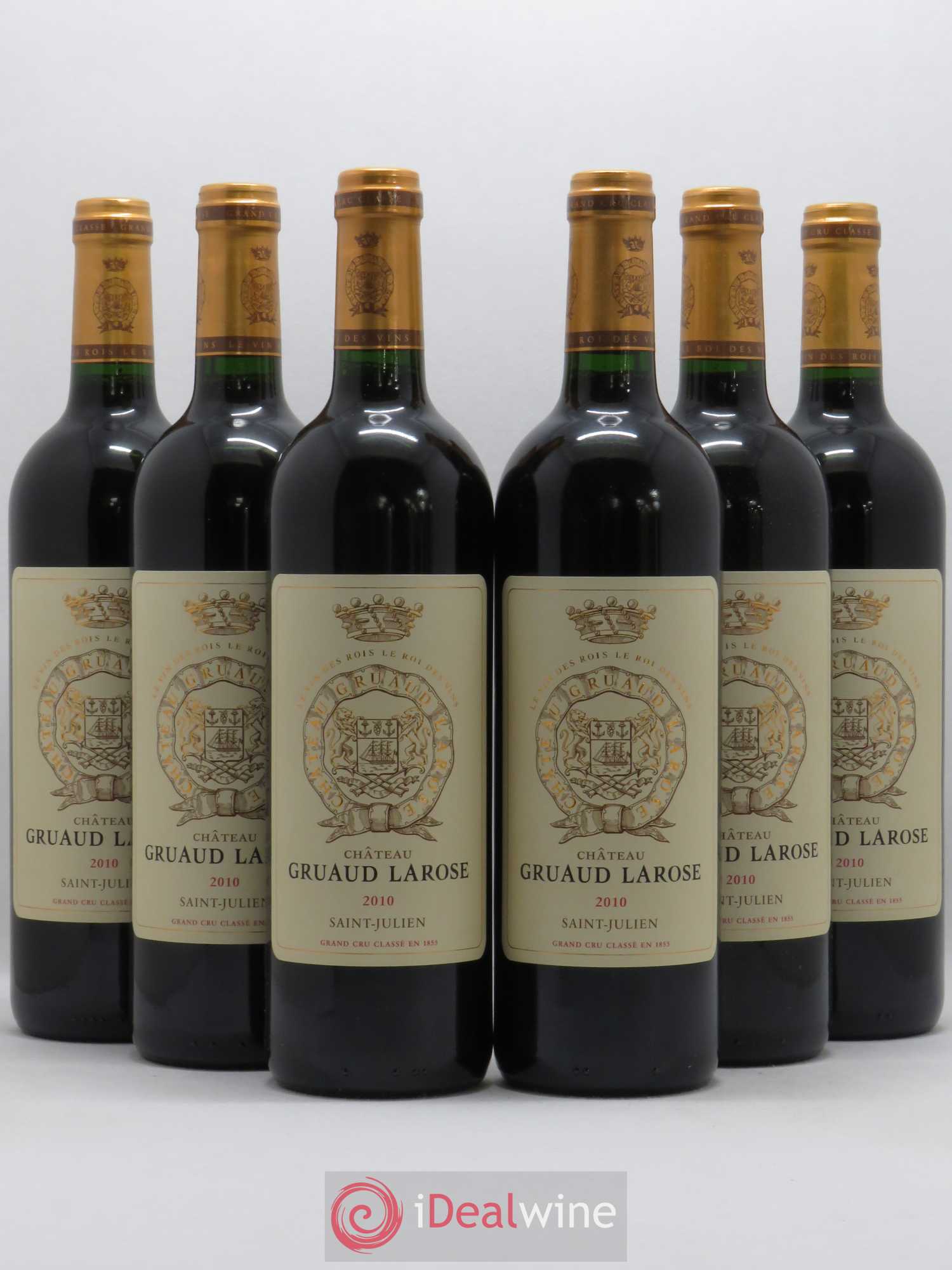 Château Gruaud Larose 2ème Grand Cru Classé 2010 - Lot de 6 bouteilles - 0