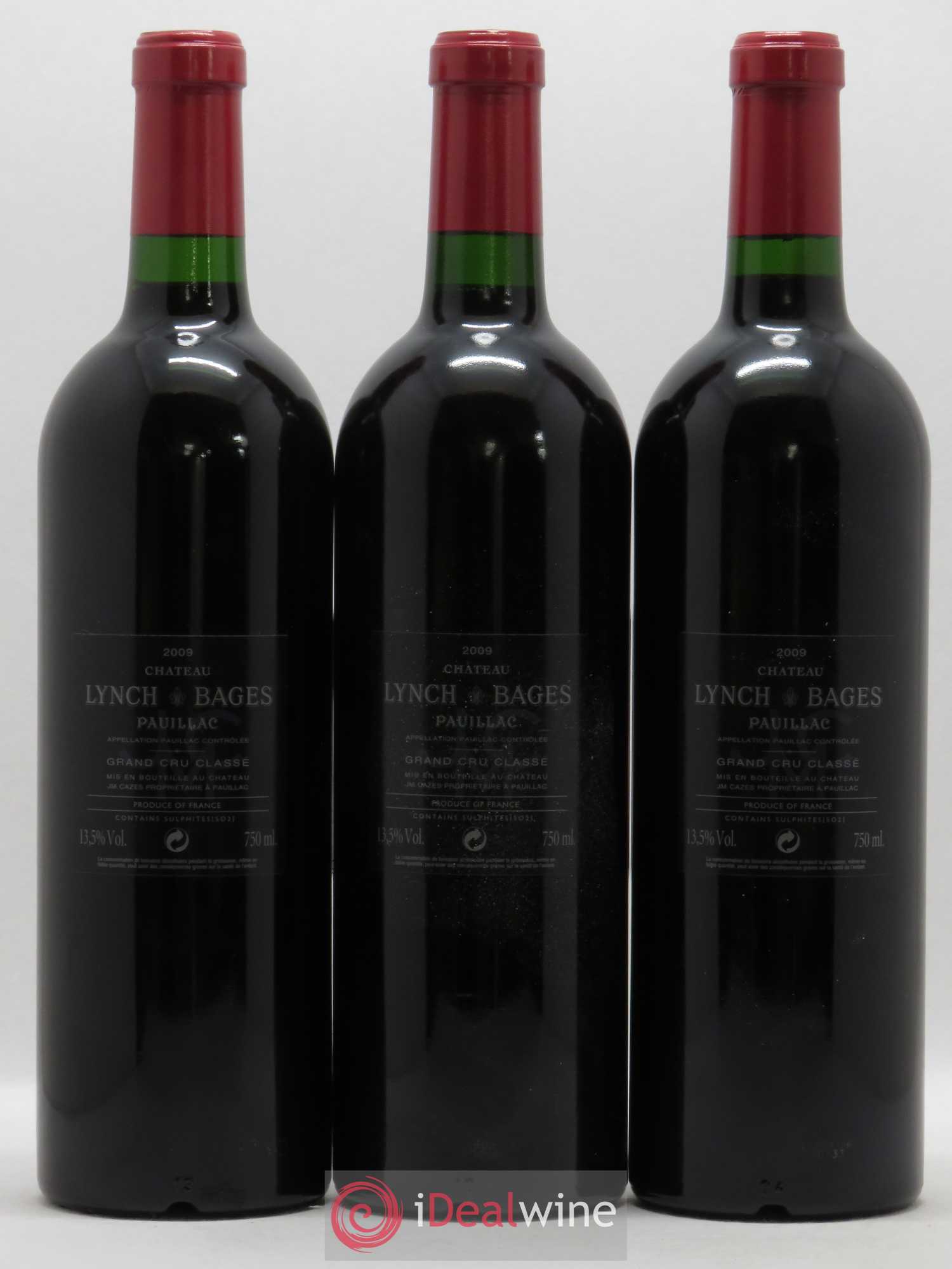 Château Lynch Bages 5ème Grand Cru Classé 2009 - Lot de 6 bouteilles - 2