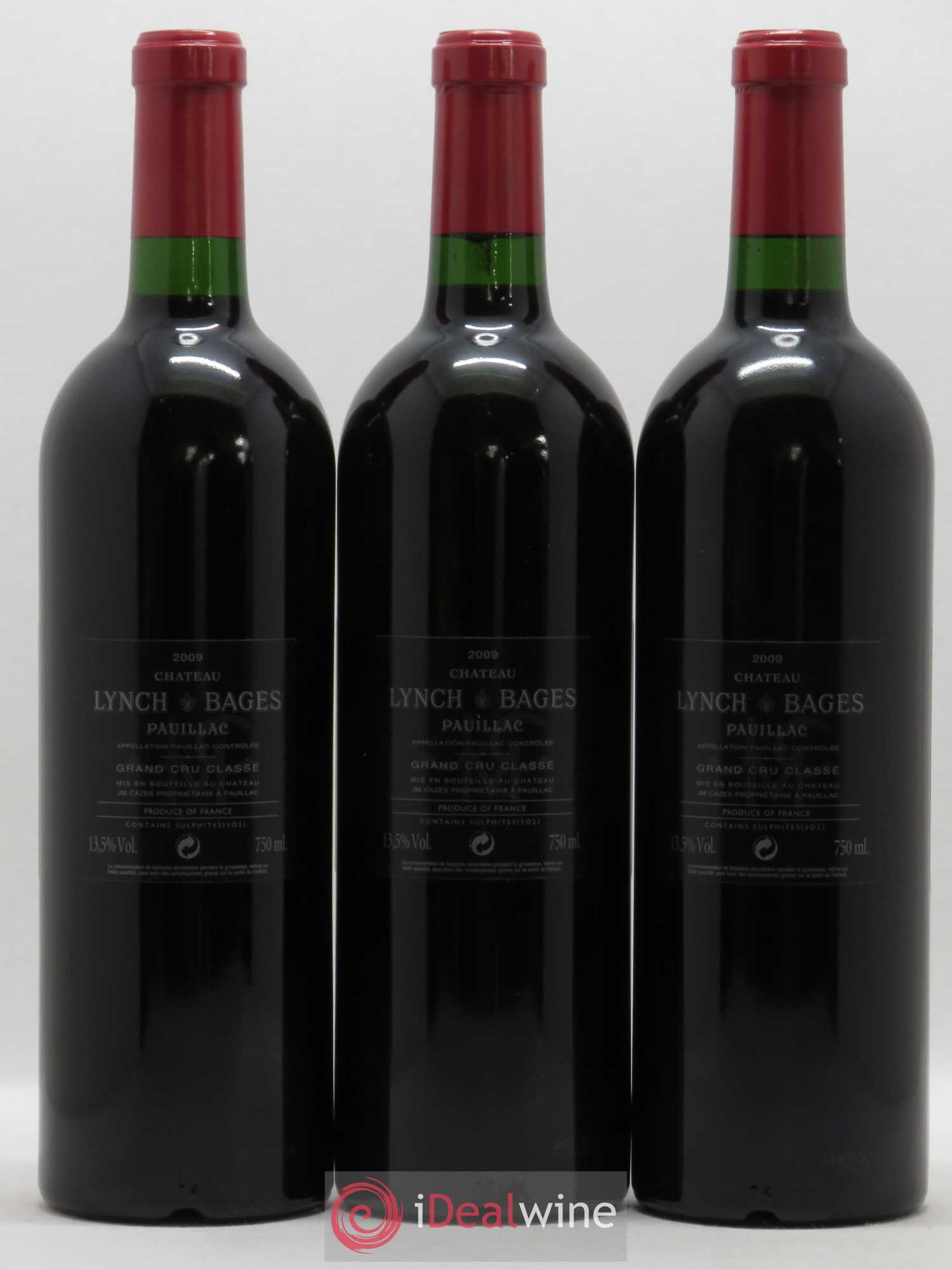 Château Lynch Bages 5ème Grand Cru Classé 2009 - Lot de 6 bouteilles - 4