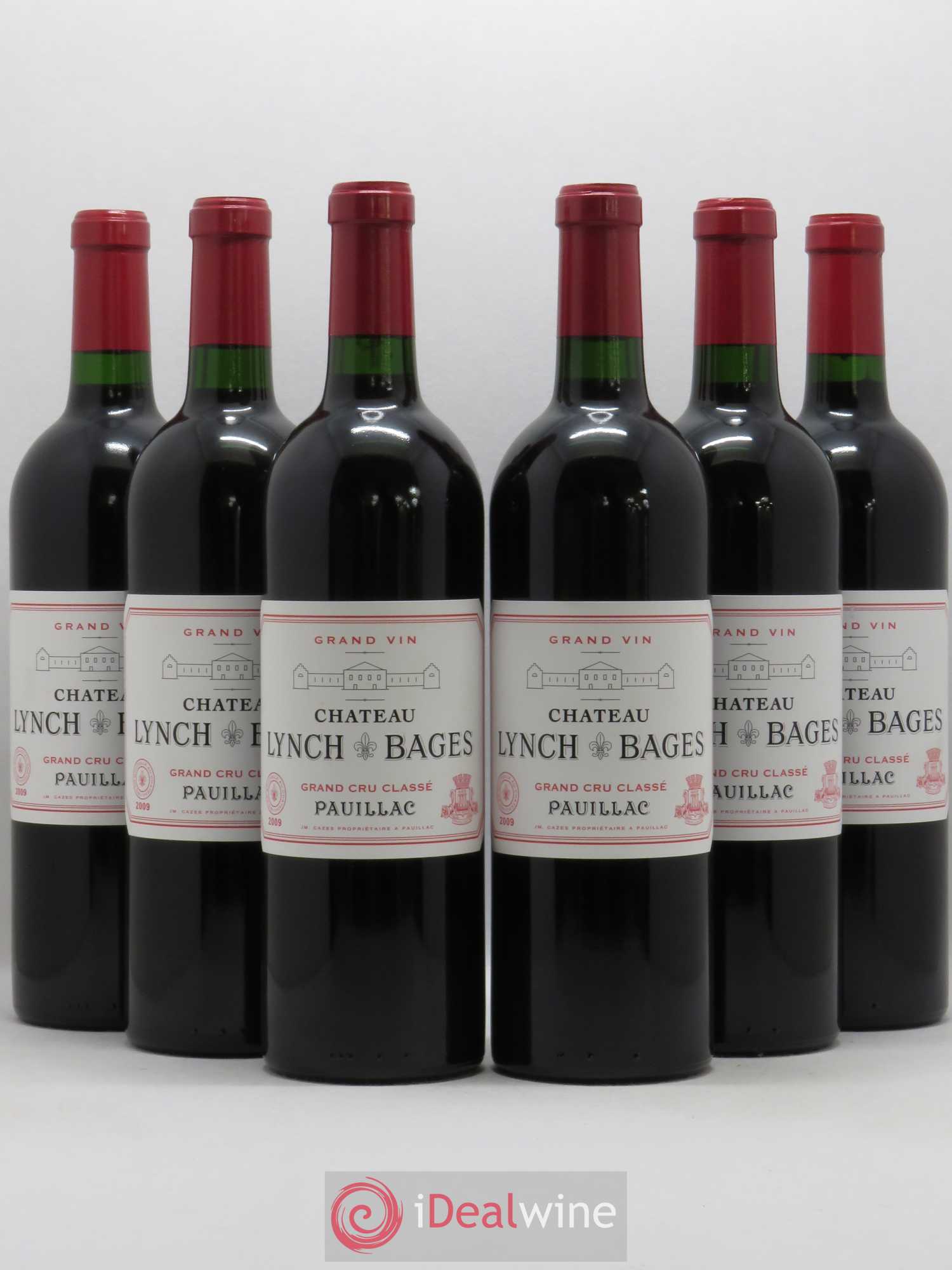 Château Lynch Bages 5ème Grand Cru Classé 2009 - Lot de 6 bouteilles - 0