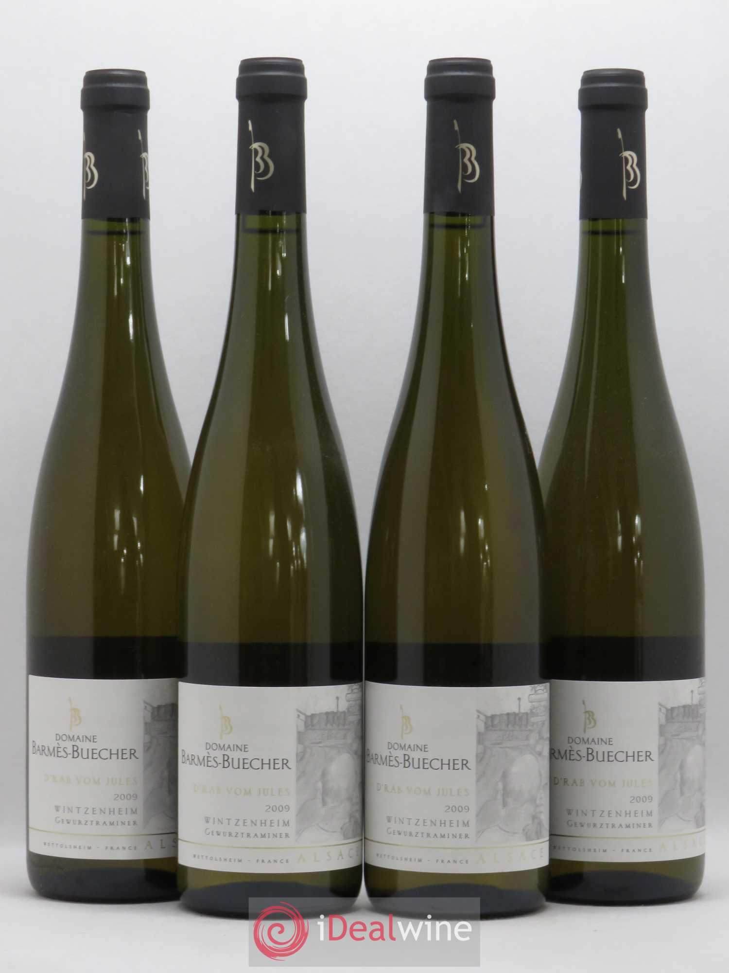 Gewurztraminer Wintzenheim D'Rab Vom Jules Barmes Buecher 2009 - Posten von 4 Flaschen - 0
