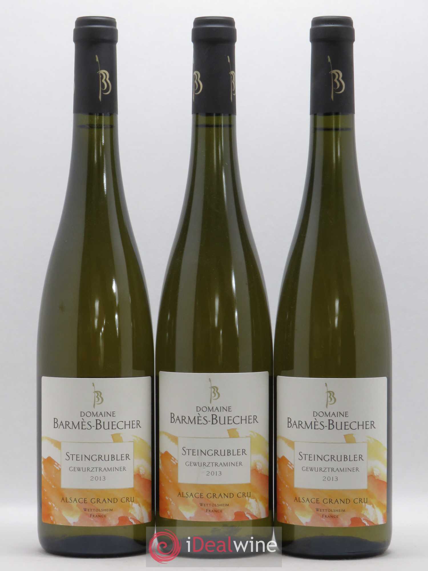 Gewurztraminer Grand Cru Steingrubler Barmes Buecher 2013 - Posten von 3 Flaschen - 0