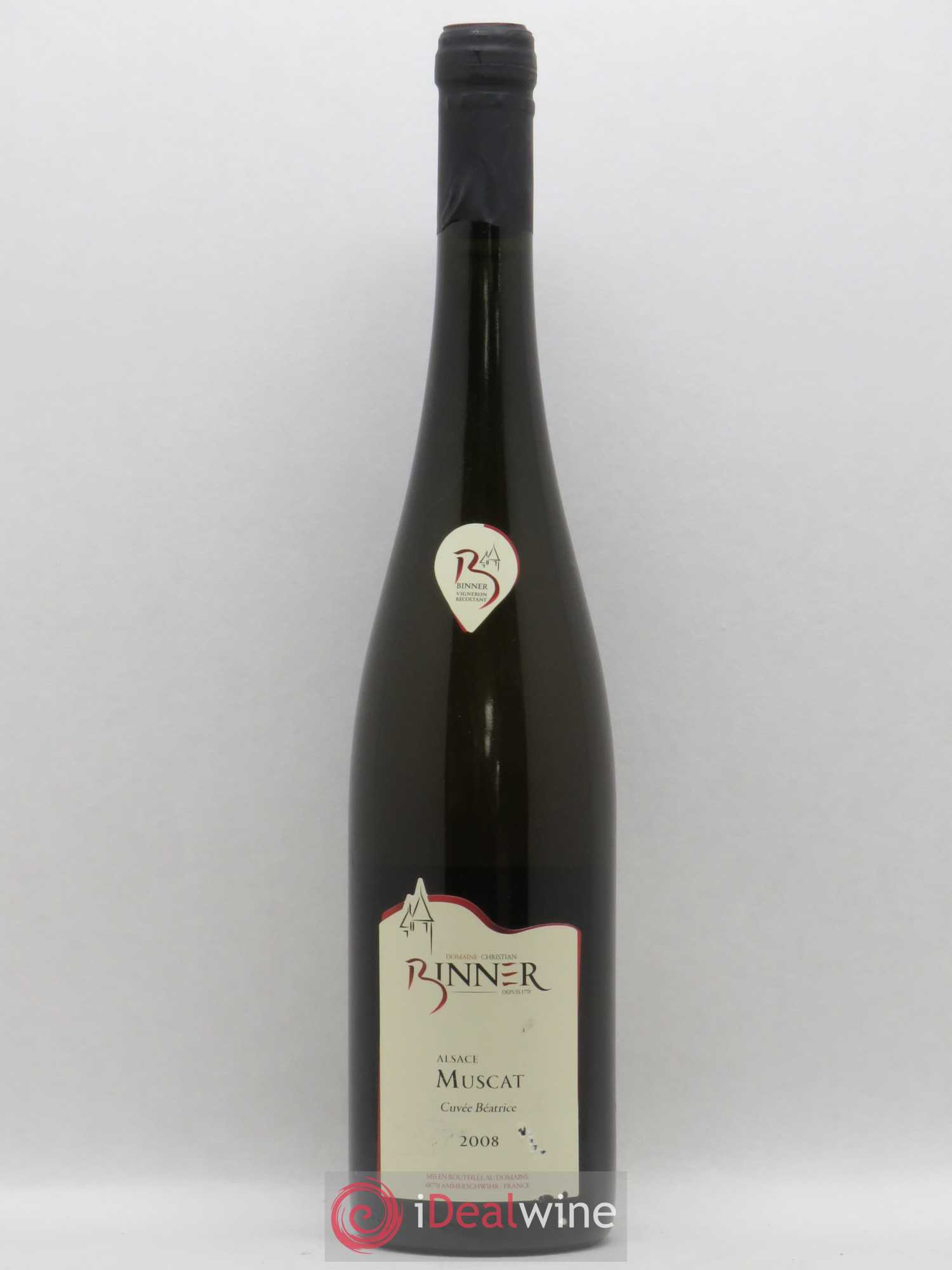 Muscat Cuvée Béatrice Domaine Binner 2008 - Posten von 1 Flasche - 0