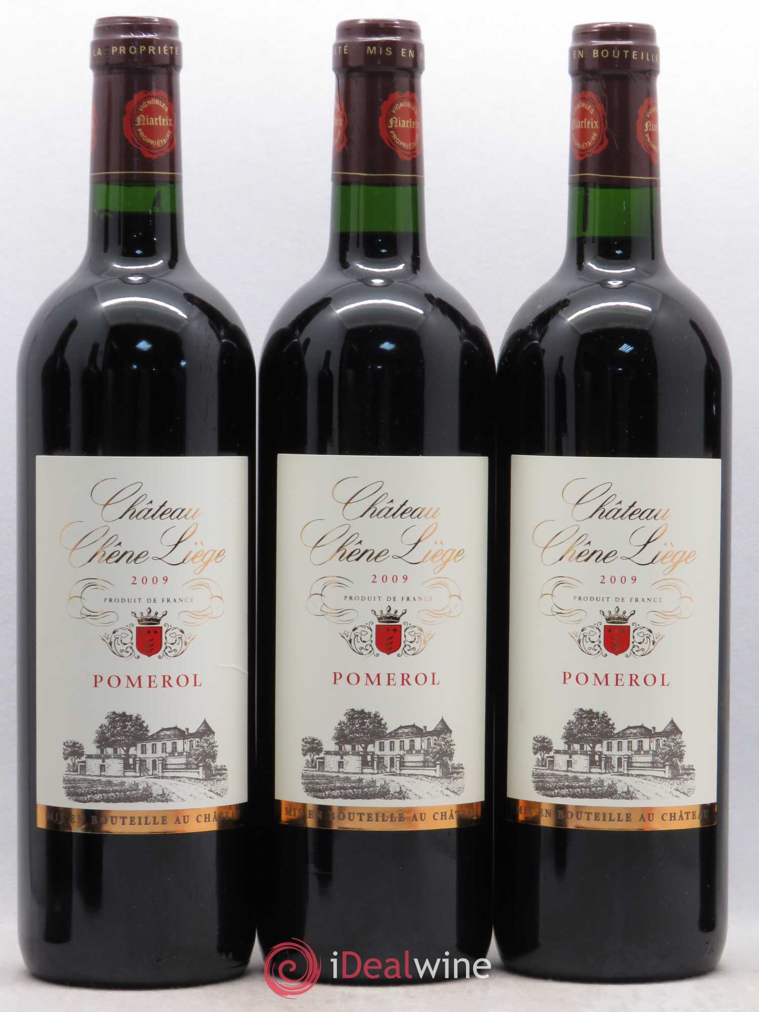 Pomerol Château Chêne Liège 2009 - Lot de 12 bouteilles - 4