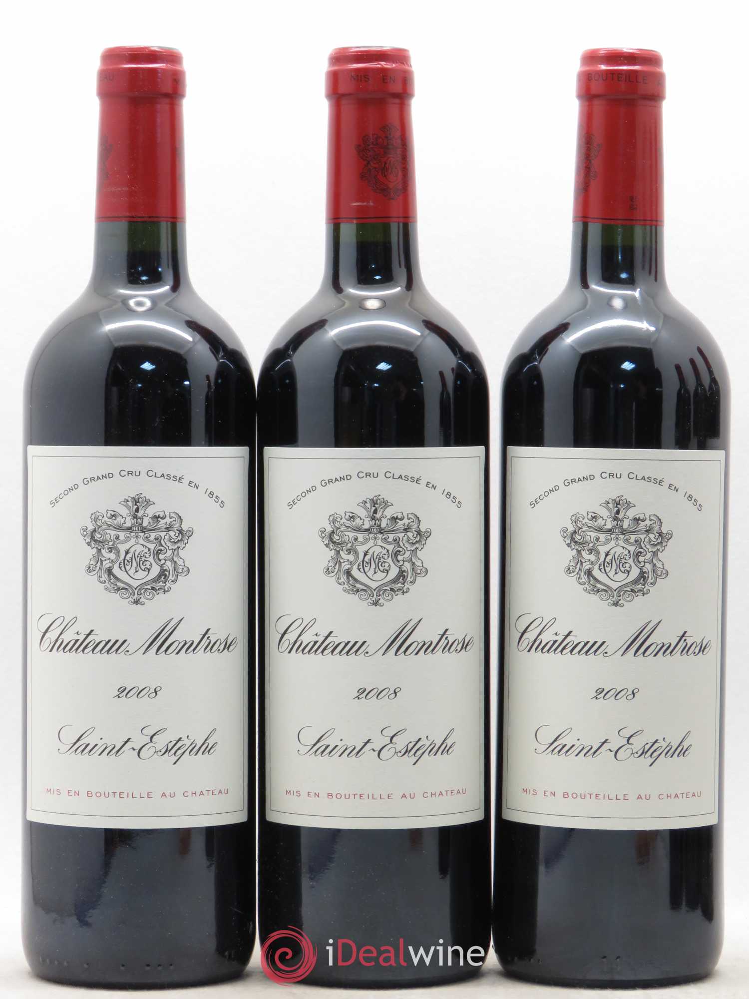Château Montrose 2ème Grand Cru Classé 2008 - Lot de 12 bouteilles - 1