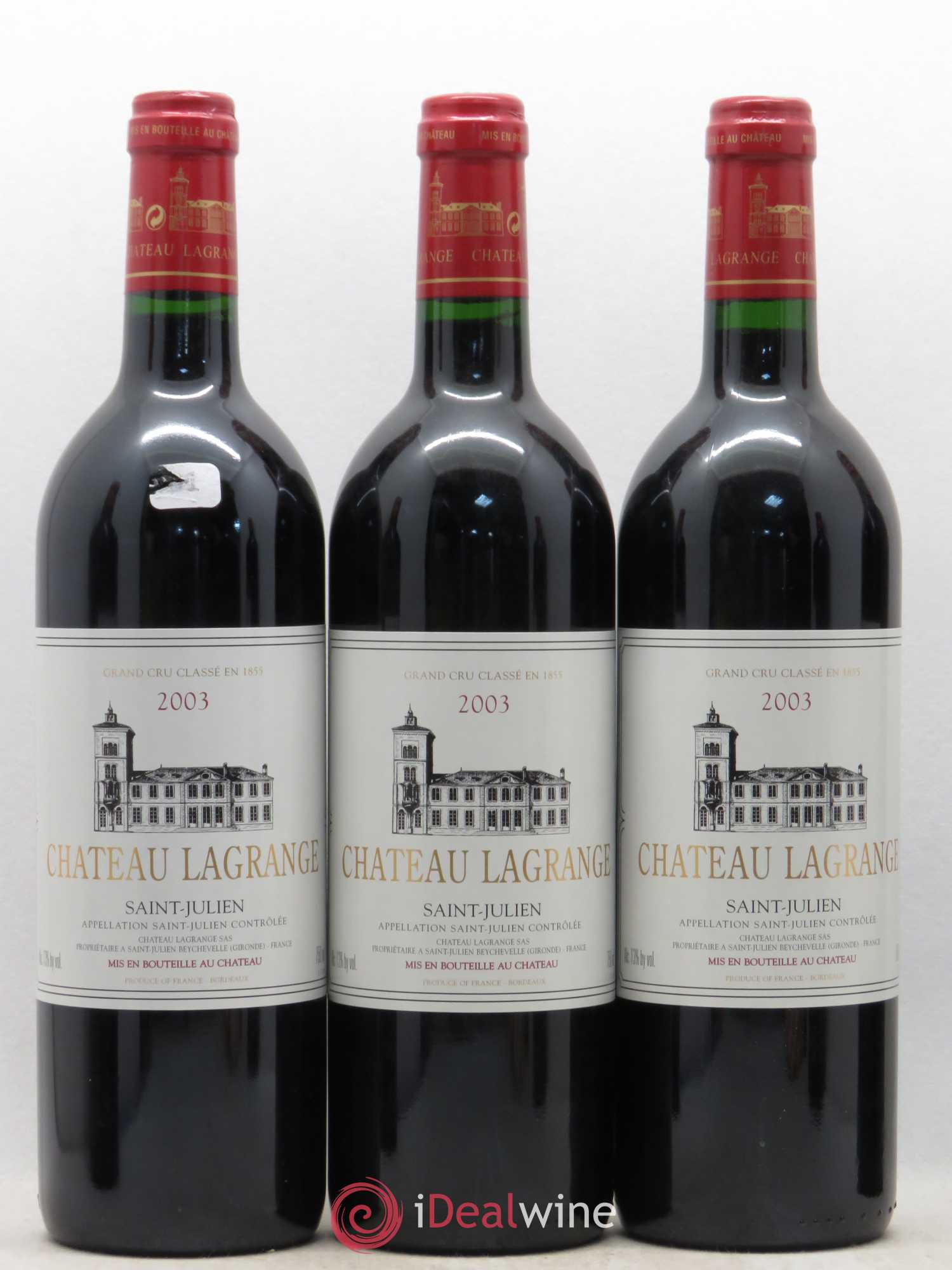 Château Lagrange 3ème Grand Cru Classé 2003 - Lot de 6 bouteilles - 2