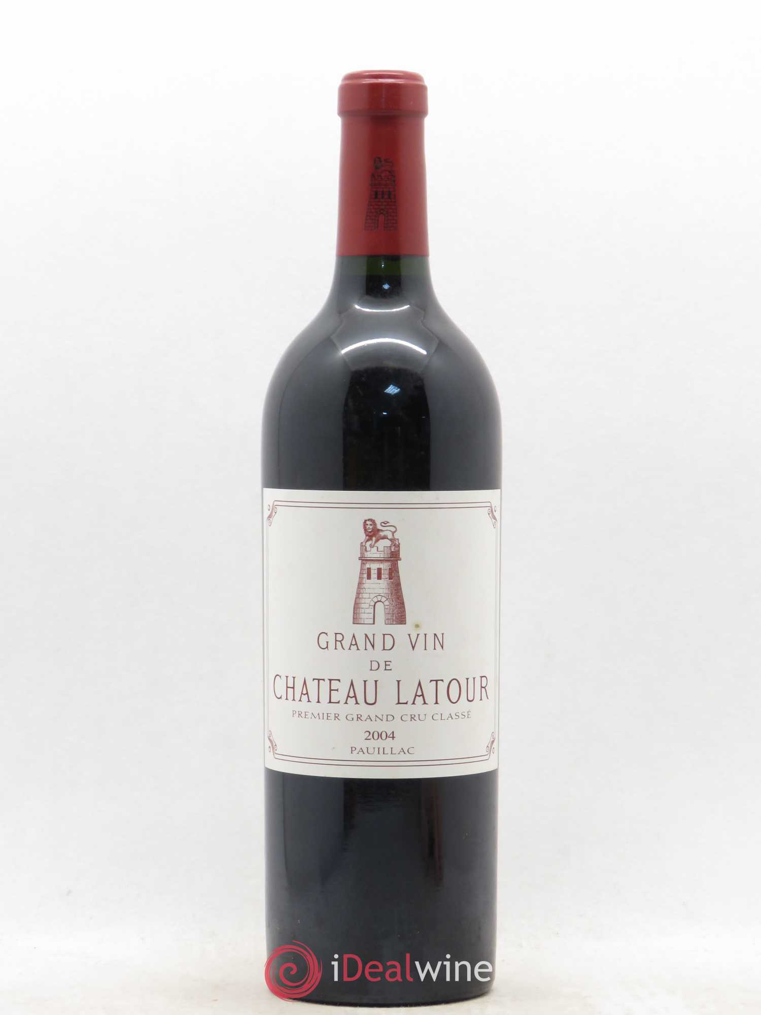 Château Latour 1er Grand Cru Classé 2004 - Lot de 1 bouteille - 0