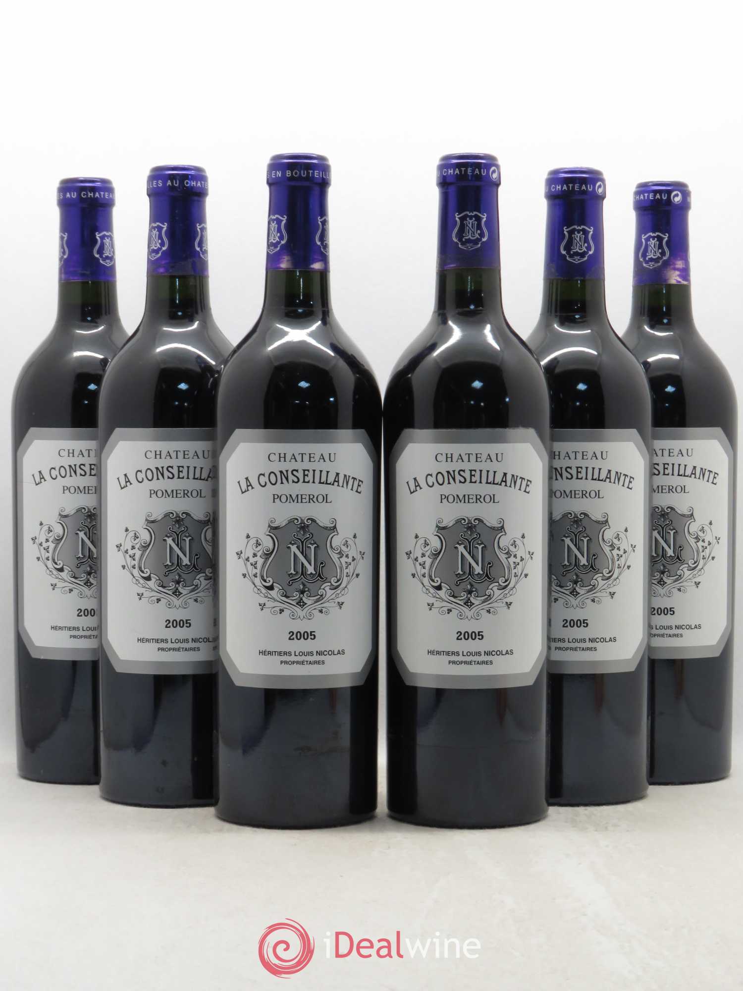 Château la Conseillante 2005 - Lot de 6 bouteilles - 0