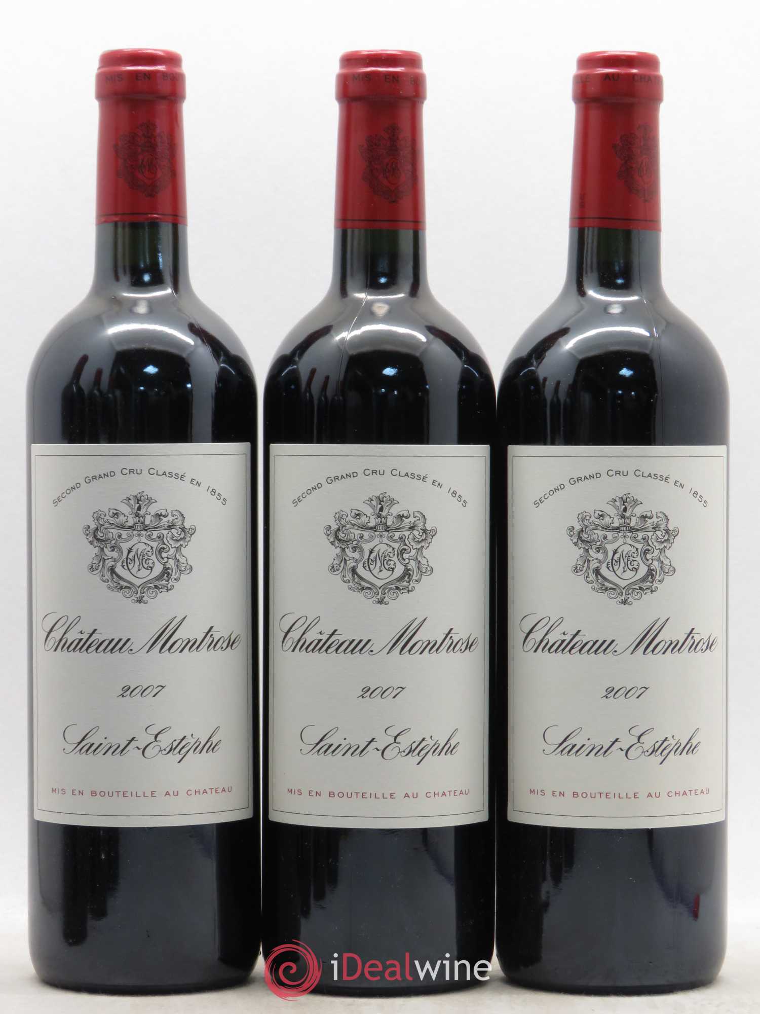 Château Montrose 2ème Grand Cru Classé 2007 - Lot de 12 bouteilles - 1