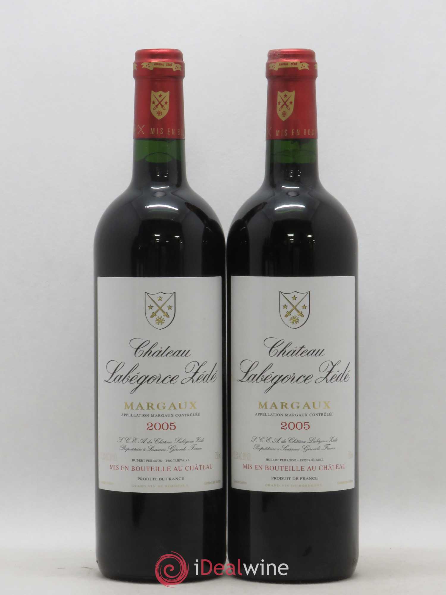 Château Labegorce Zédé Cru Bourgeois 2005 - Lot de 2 bouteilles - 0