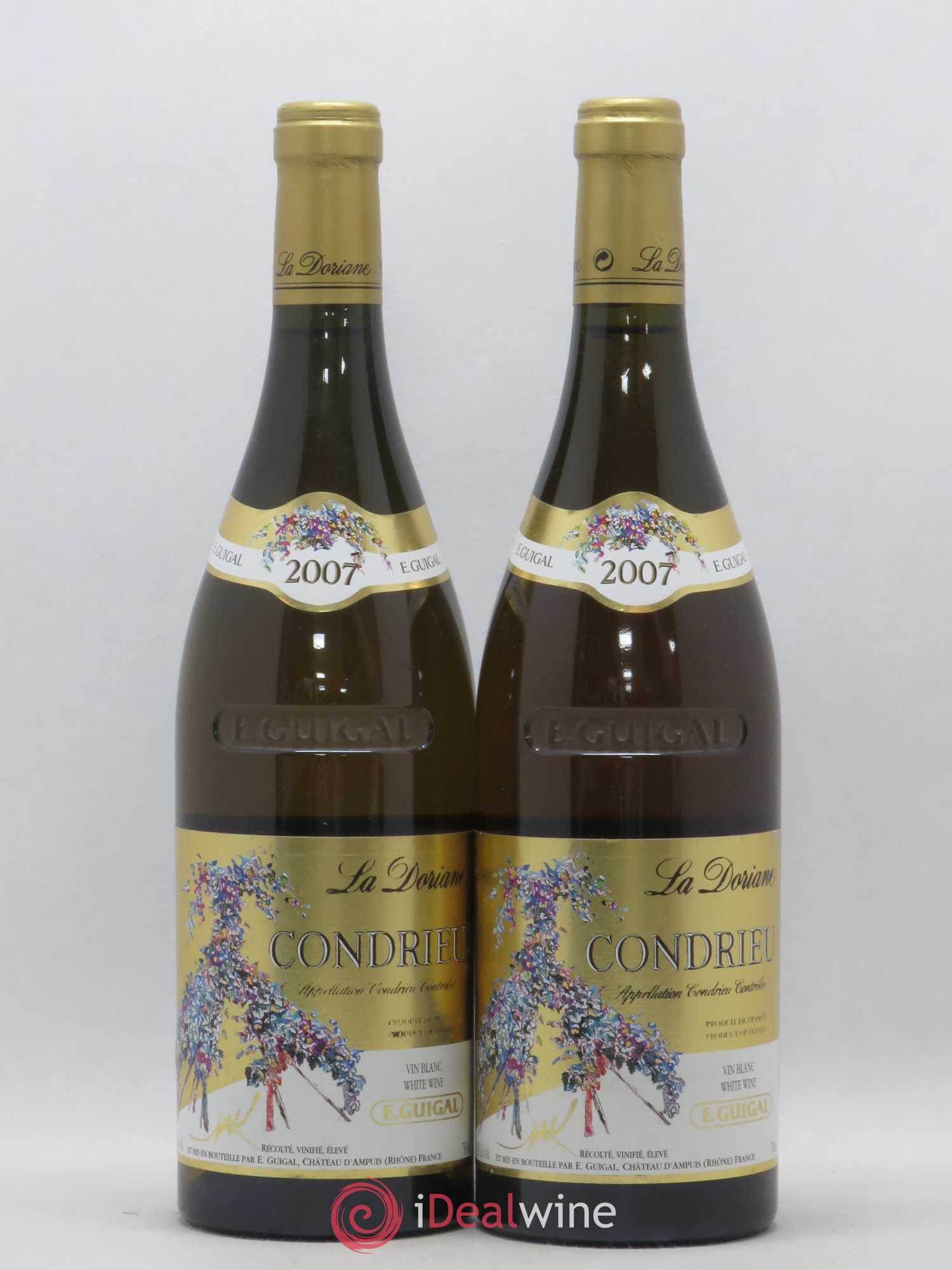 Condrieu La Doriane Guigal 2007 - Lot de 2 bouteilles - 0