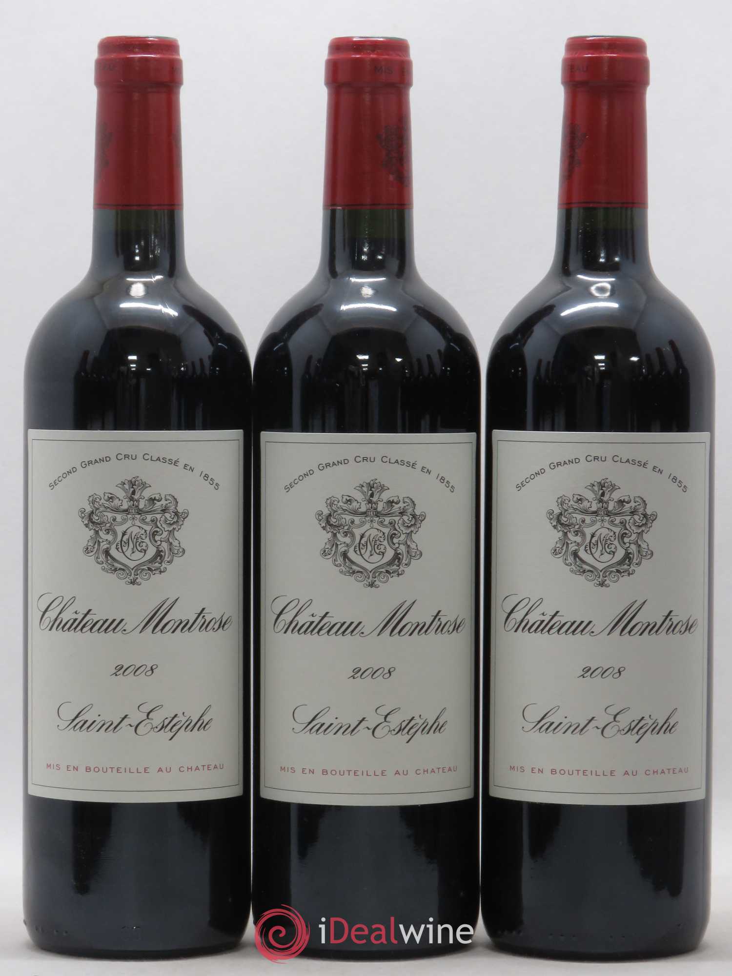Château Montrose 2ème Grand Cru Classé 2008 - Lot de 12 bouteilles - 1