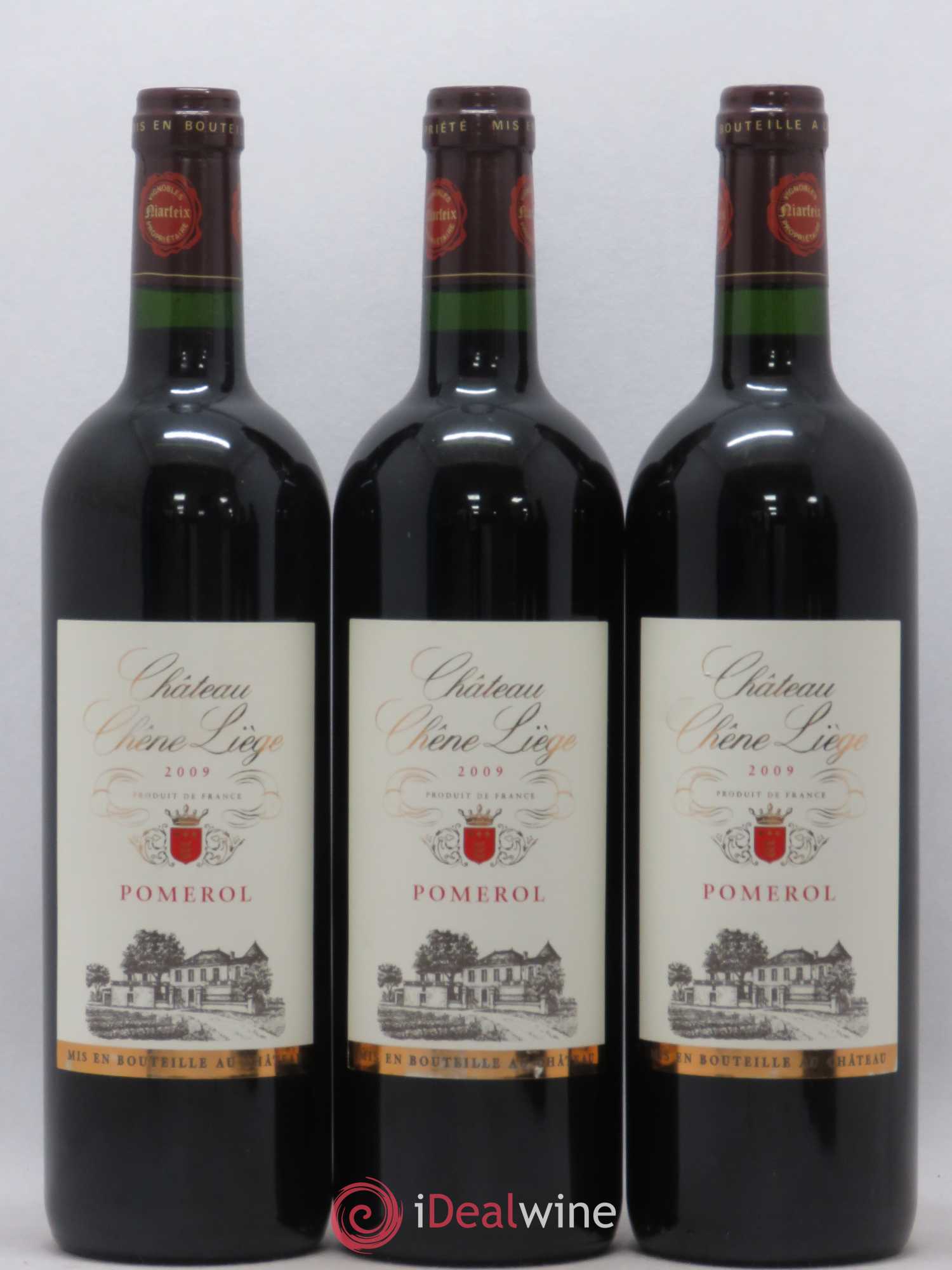 Pomerol Château Chene Liege 2009 - Posten von 3 Flaschen - 0