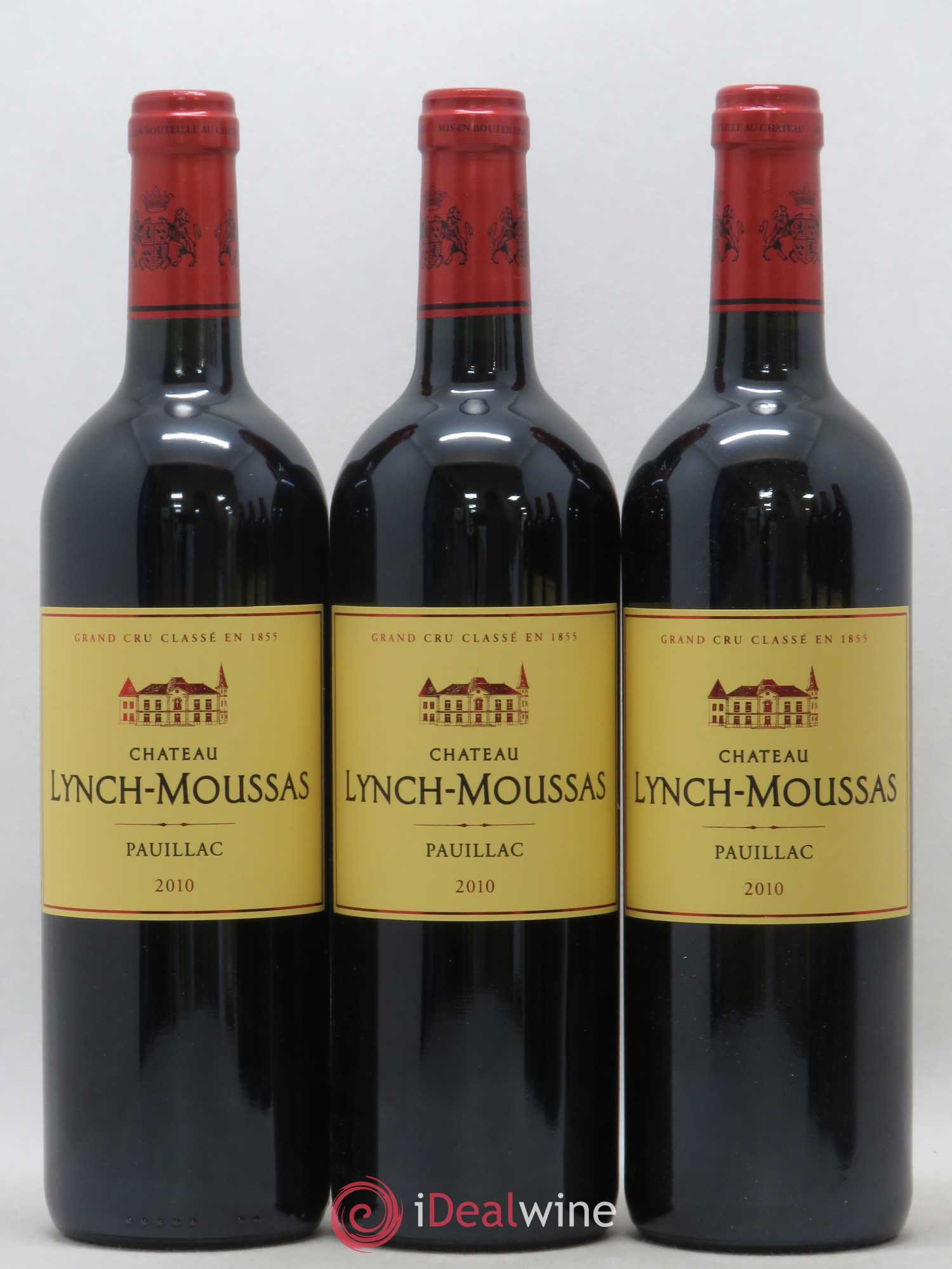 Château Lynch Moussas 5ème Grand Cru Classé 2010 - Lot de 6 bouteilles - 1