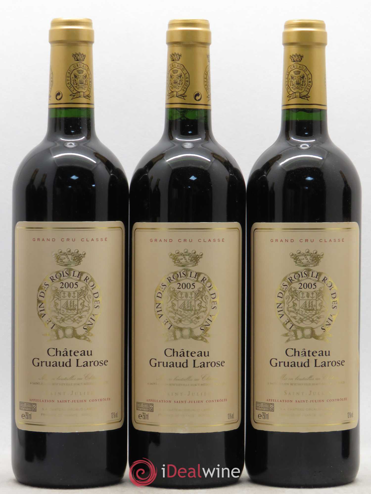Château Gruaud Larose 2ème Grand Cru Classé 2005 - Lot de 12 bouteilles - 1