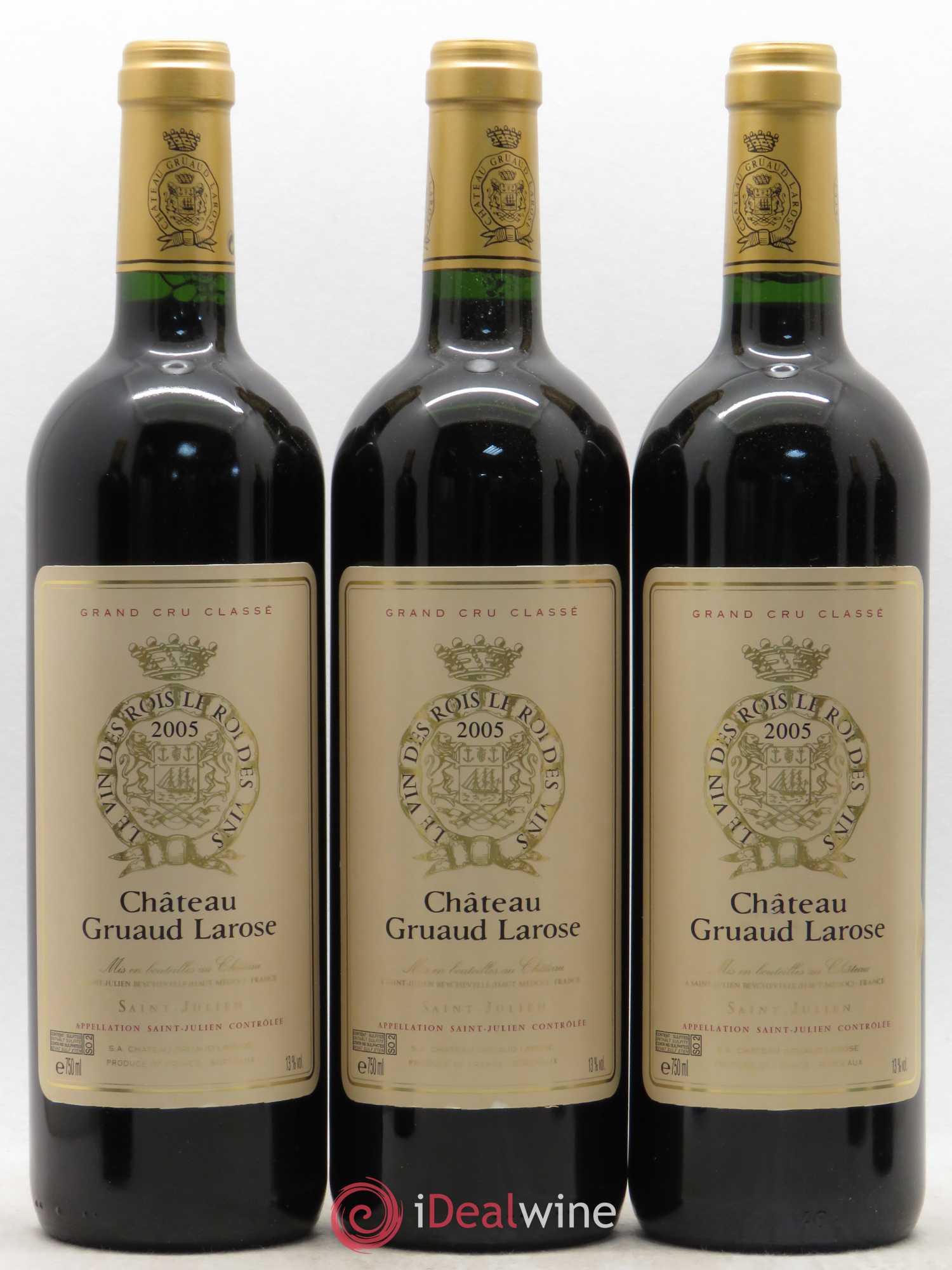 Château Gruaud Larose 2ème Grand Cru Classé 2005 - Lot de 12 bouteilles - 4
