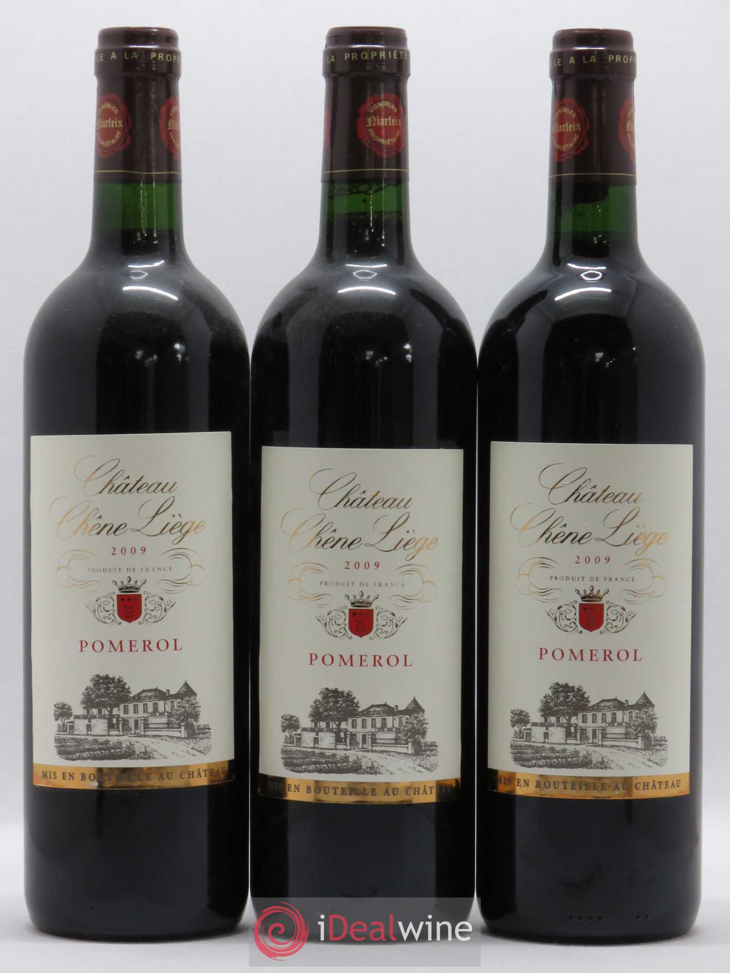 Pomerol Chateau Chêne Liège 2009 - Posten von 3 Flaschen - 0
