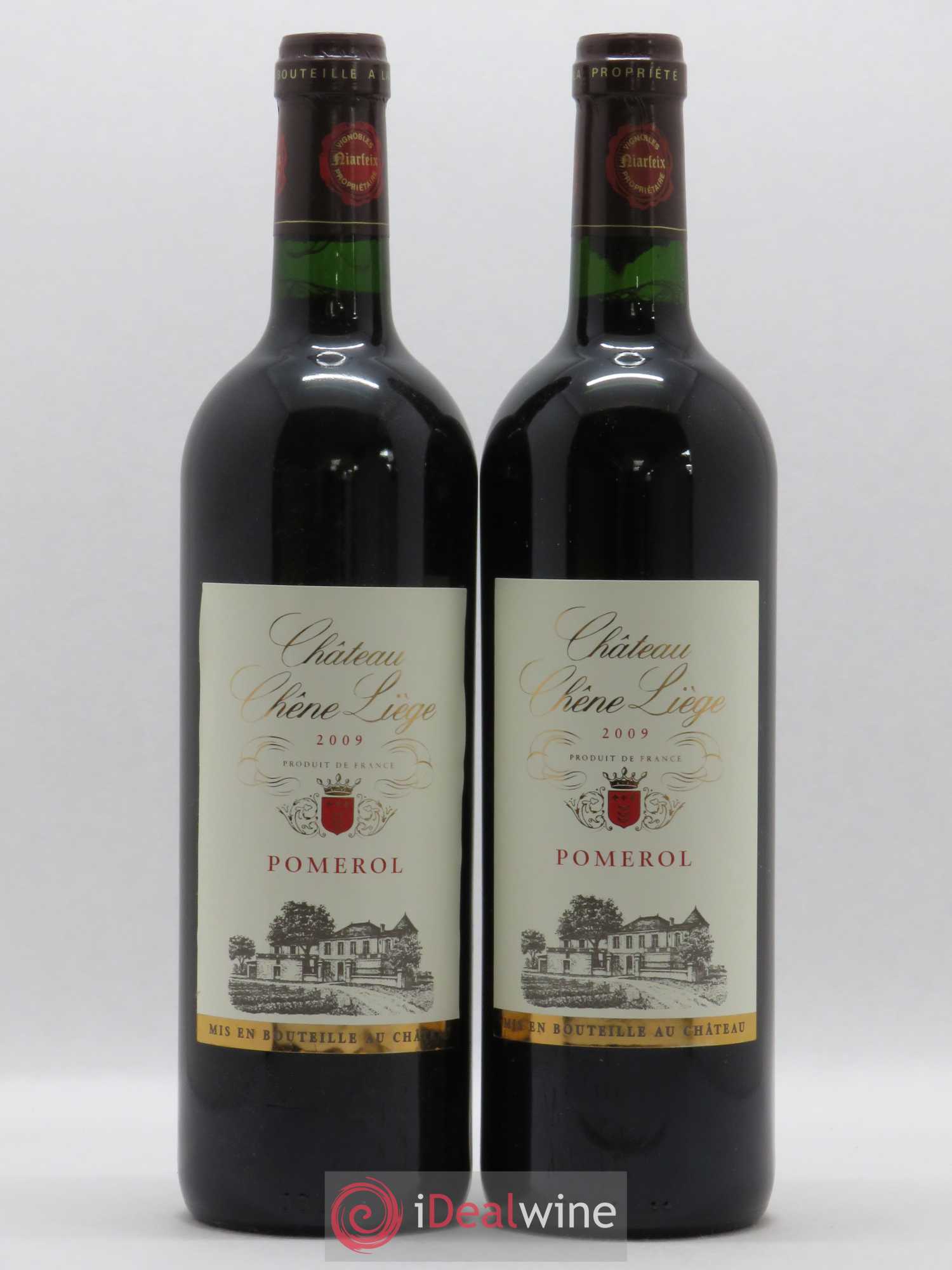 Pomerol Chateau Chêne Liège 2009 - Posten von 2 Flaschen - 0