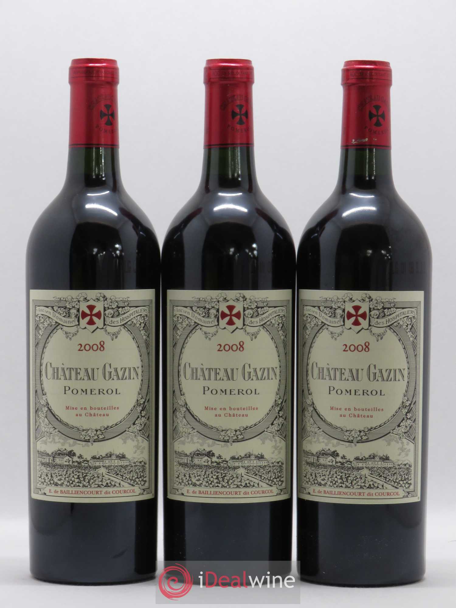 Château Gazin 2008 - Lot de 6 bouteilles - 2