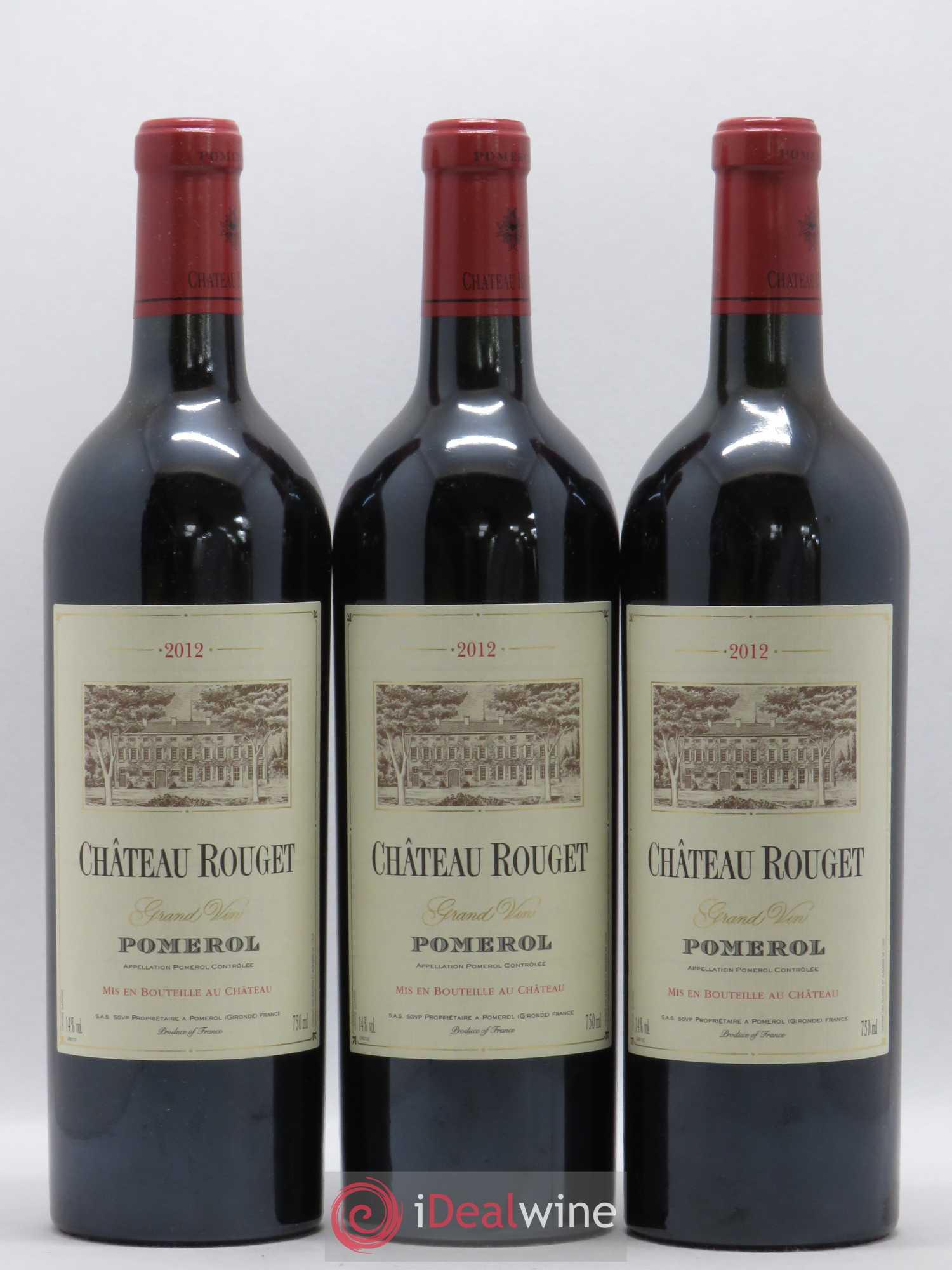 Château Rouget 2012 - Lotto di 6 bottiglie - 1