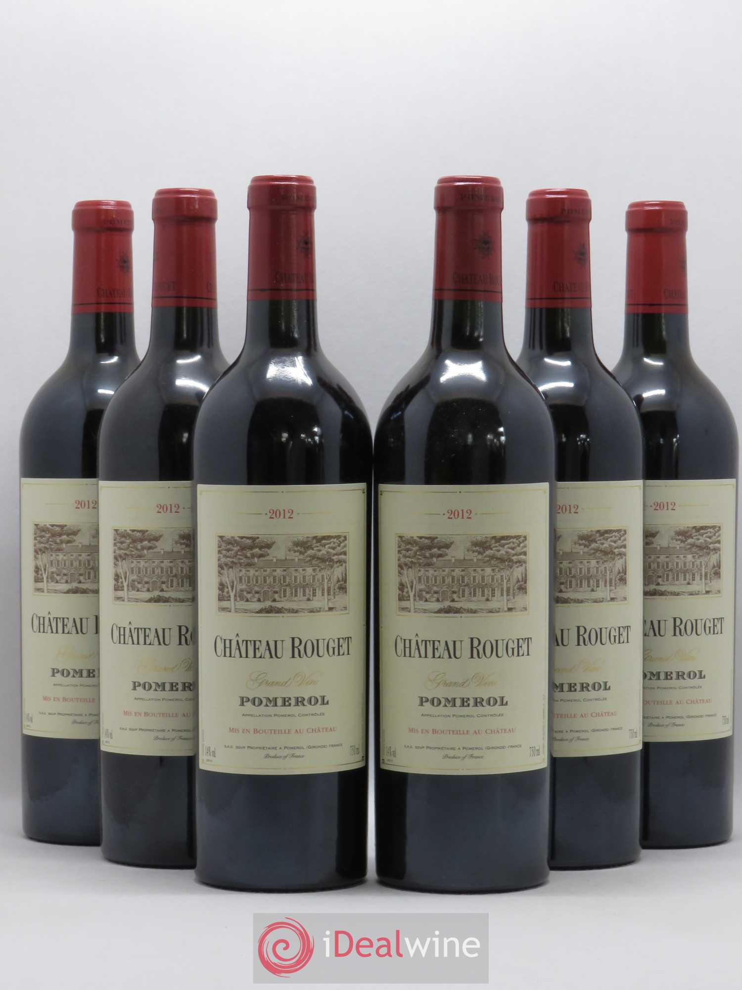 Château Rouget 2012 - Lotto di 6 bottiglie - 0