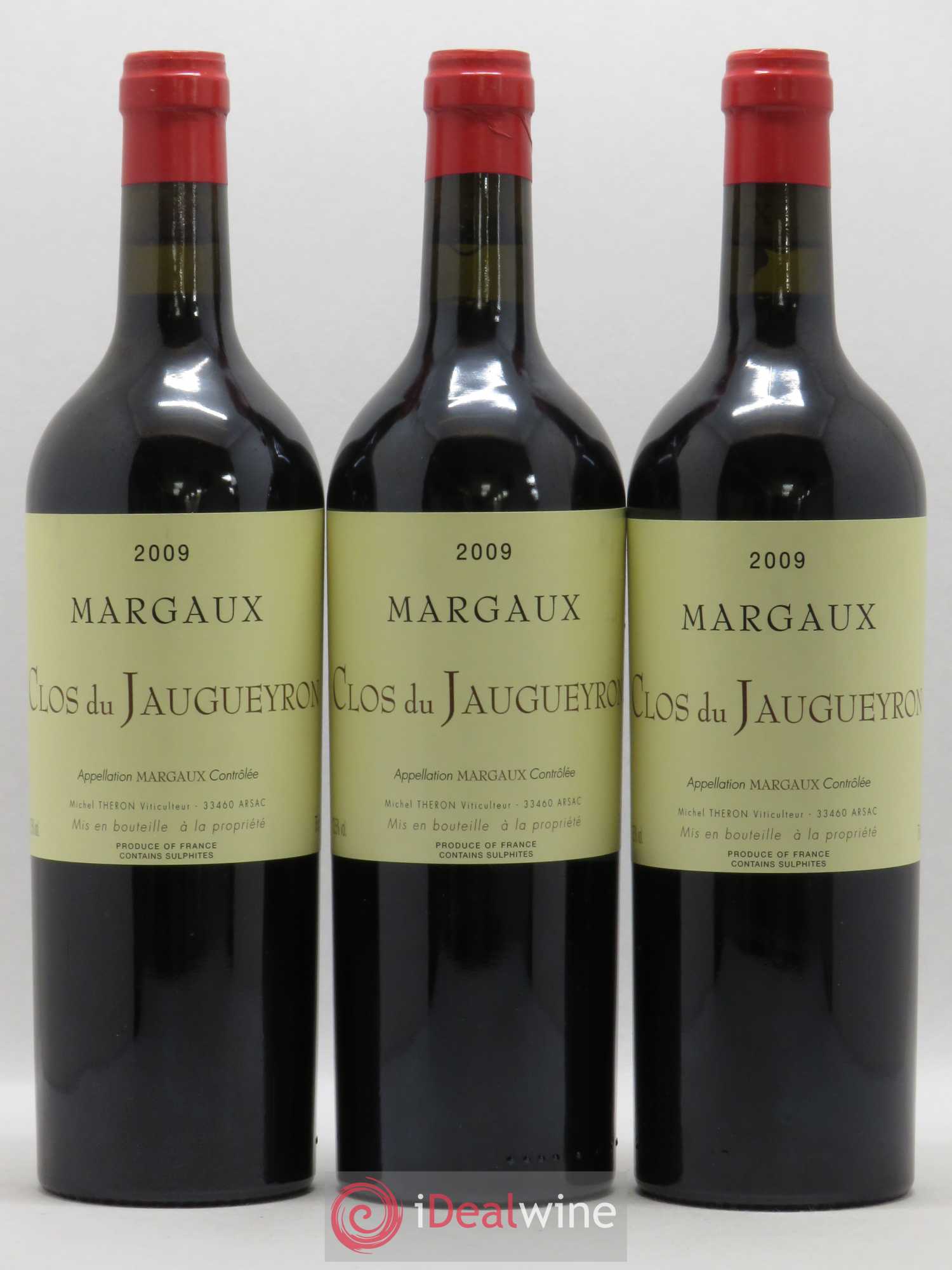 Clos du Jaugueyron 2009 - Lot de 3 bouteilles - 0