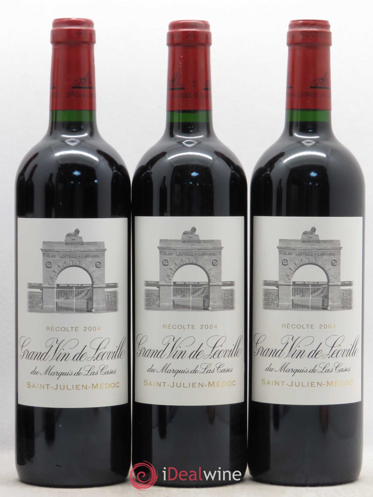 Château Léoville Las Cases 2ème Grand Cru Classé 2004 - Lot de 6 bouteilles - 2