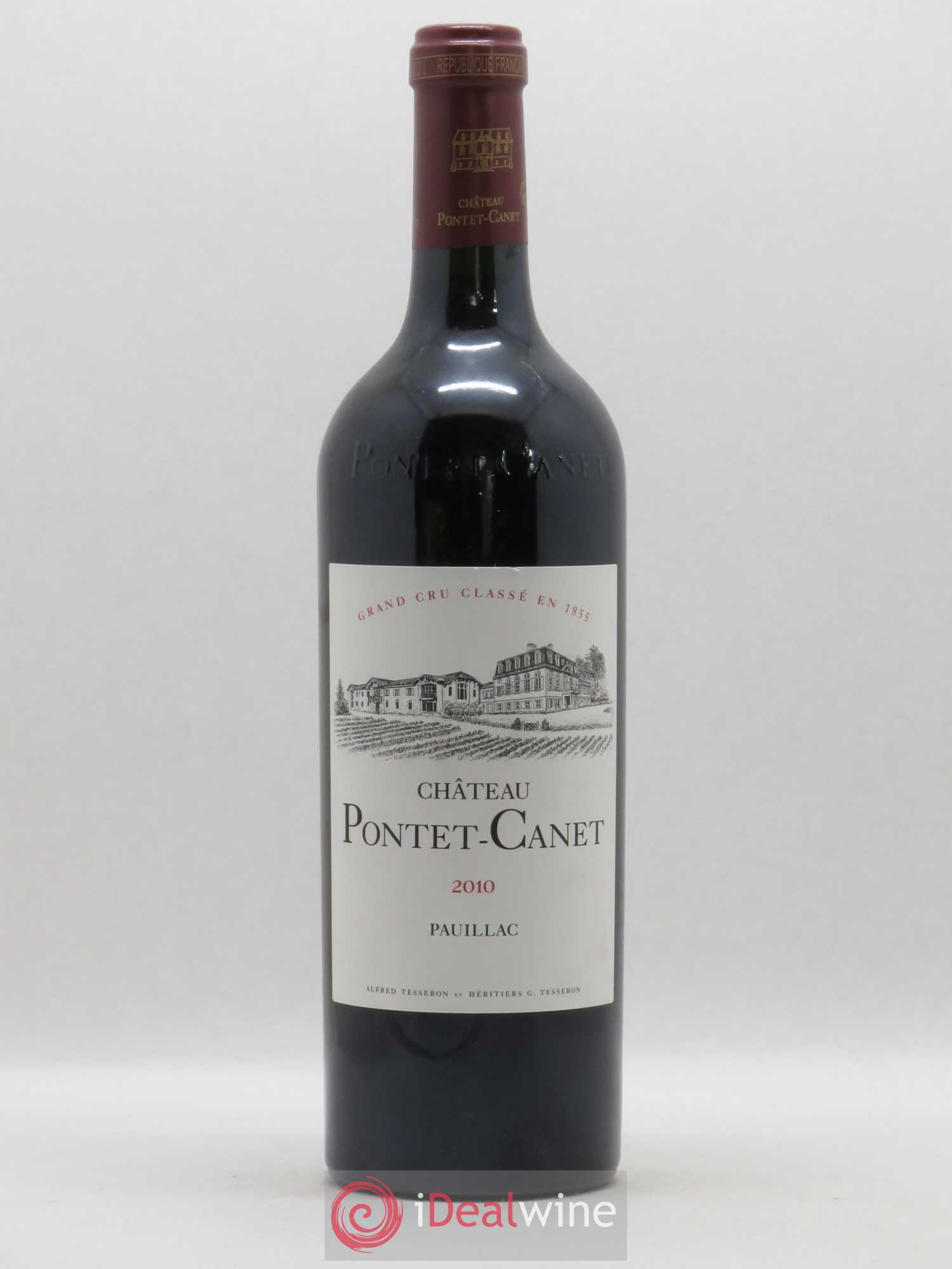 Château Pontet Canet 5ème Grand Cru Classé 2010 - Lot de 1 bouteille - 0