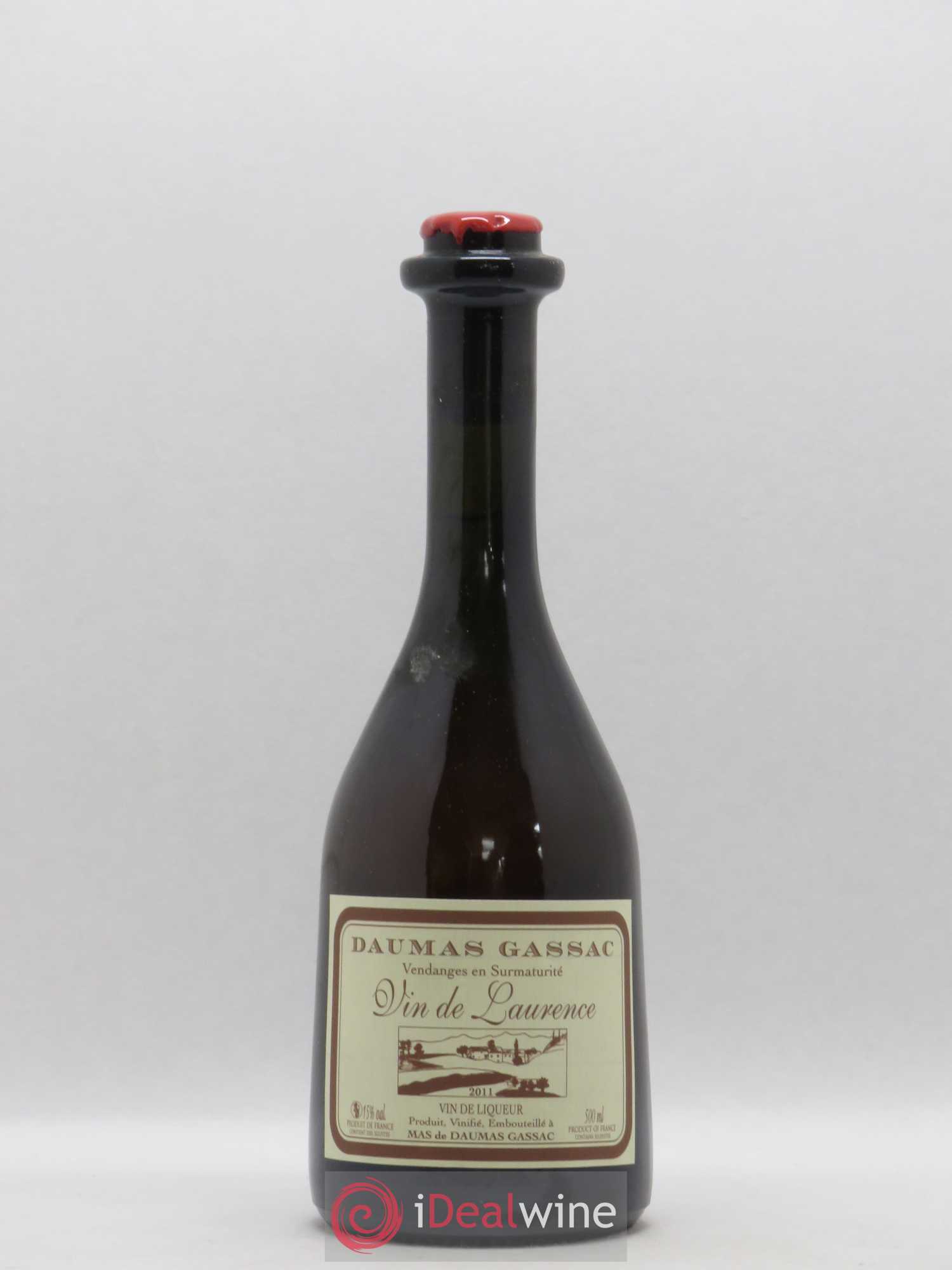 Vin de France Vin de Liqueur Vin de Laurence Vendanges en surmaturité Daumas Gassac 50cl 2011 - Lotto di 1 bottiglia - 0
