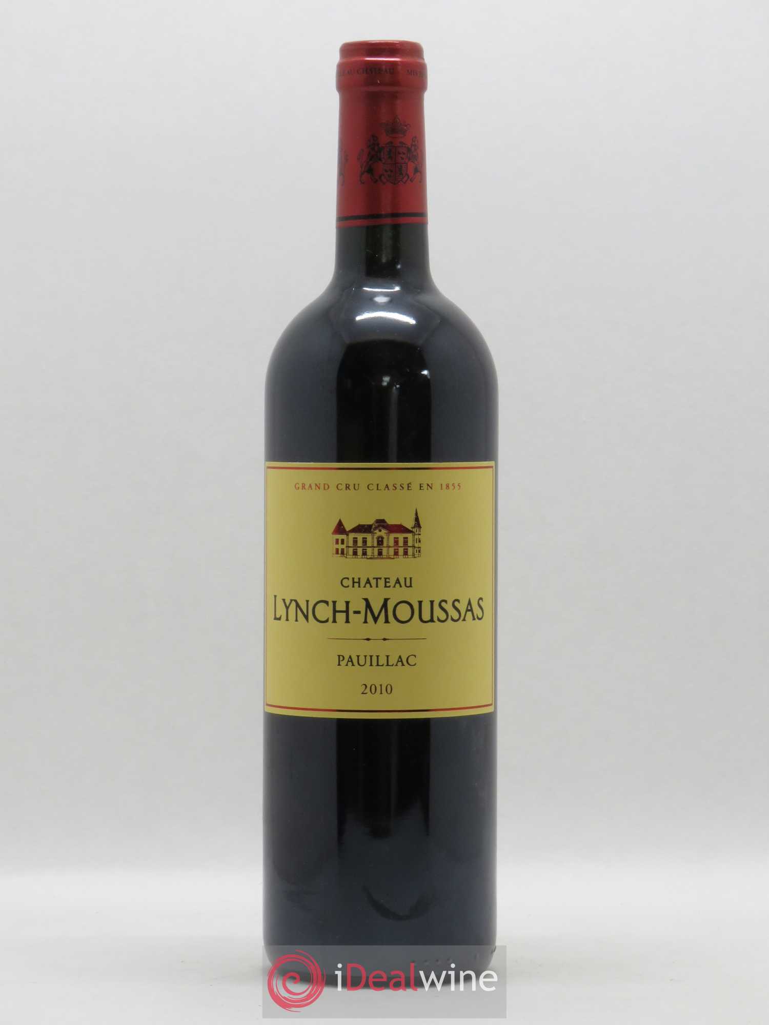 Château Lynch Moussas 5ème Grand Cru Classé 2010 - Lot de 1 bouteille - 0