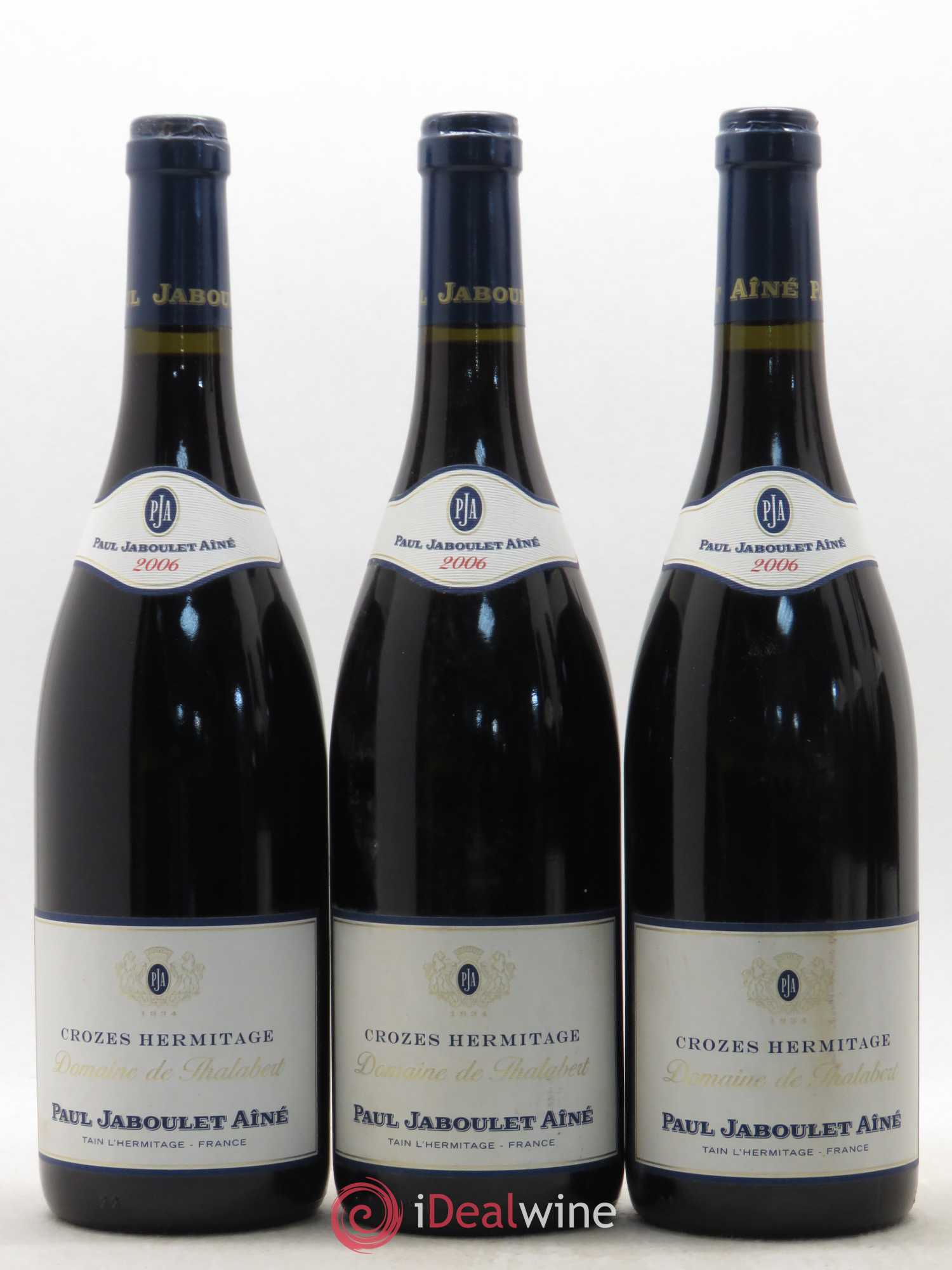 Crozes-Hermitage Domaine de Thalabert Paul Jaboulet Ainé 2006 - Lot de 6 bouteilles - 1