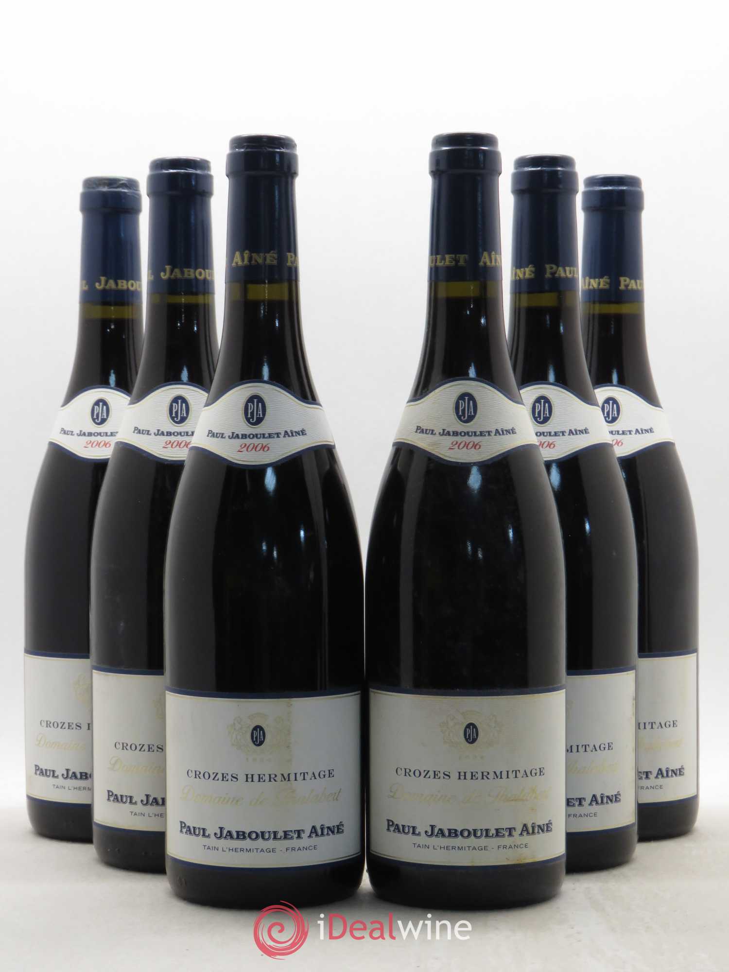 Crozes-Hermitage Domaine de Thalabert Paul Jaboulet Ainé 2006 - Lot de 6 bouteilles - 0