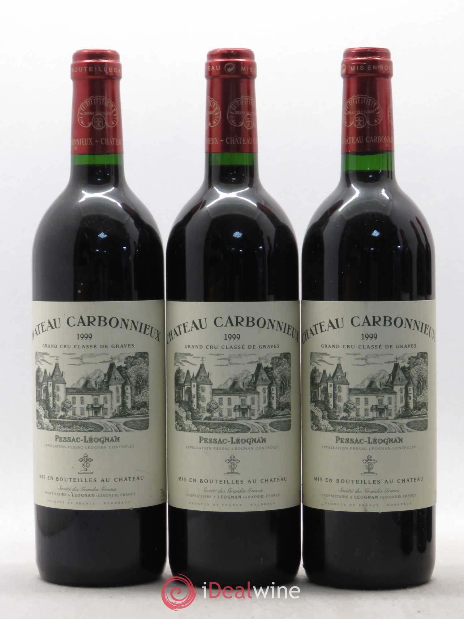 Château Carbonnieux Cru Classé de Graves 1999 - Lot de 6 bouteilles - 2