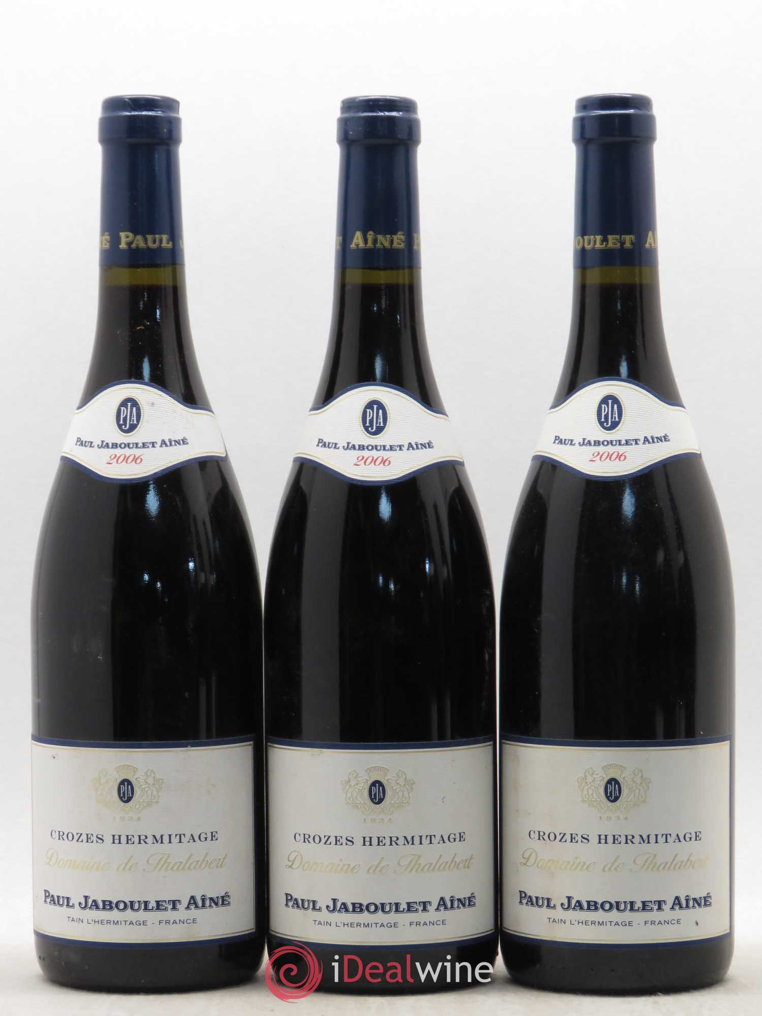 Crozes-Hermitage Domaine de Thalabert Paul Jaboulet Ainé 2006 - Lot de 6 bouteilles - 1