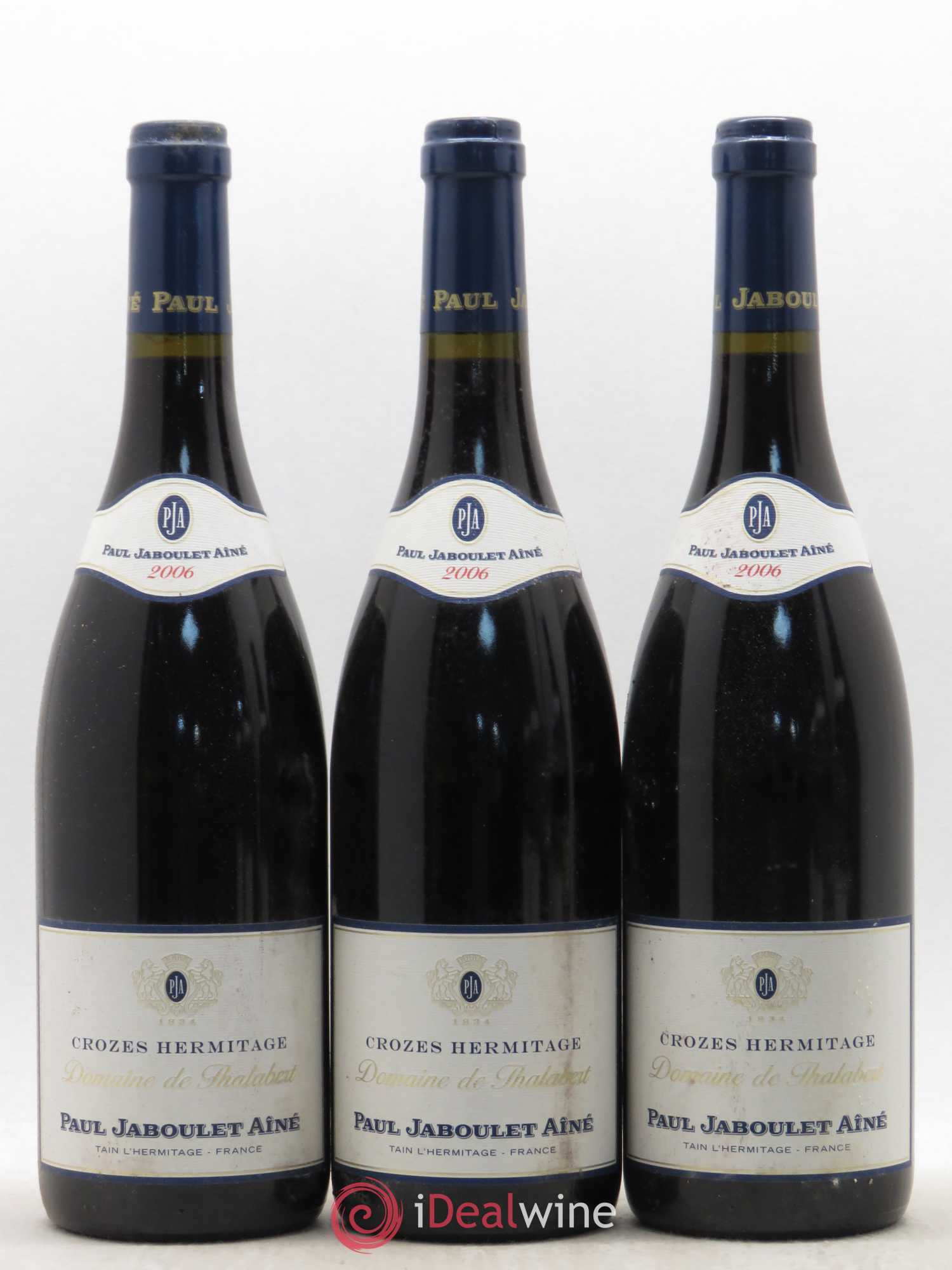Crozes-Hermitage Domaine de Thalabert Paul Jaboulet Ainé 2006 - Lot de 6 bouteilles - 2