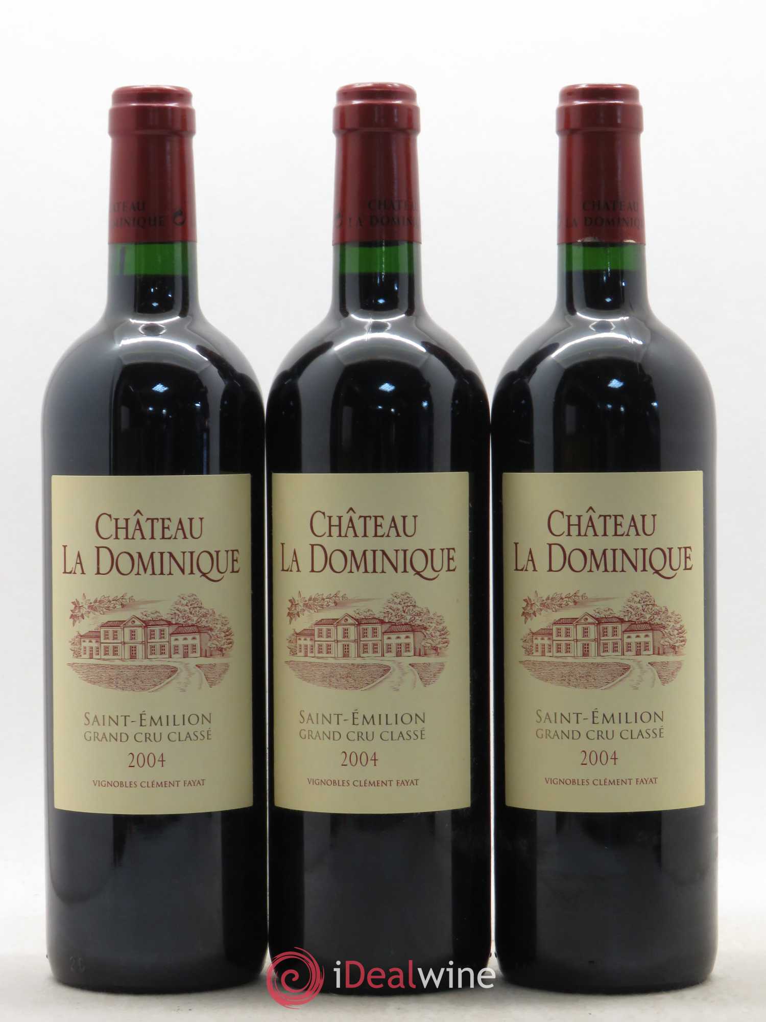 Château la Dominique Grand Cru Classé 2004 - Lot de 12 bouteilles - 2