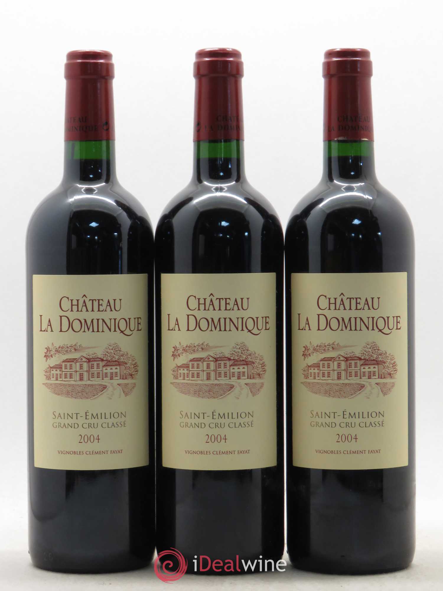 Château la Dominique Grand Cru Classé 2004 - Lot de 12 bouteilles - 3