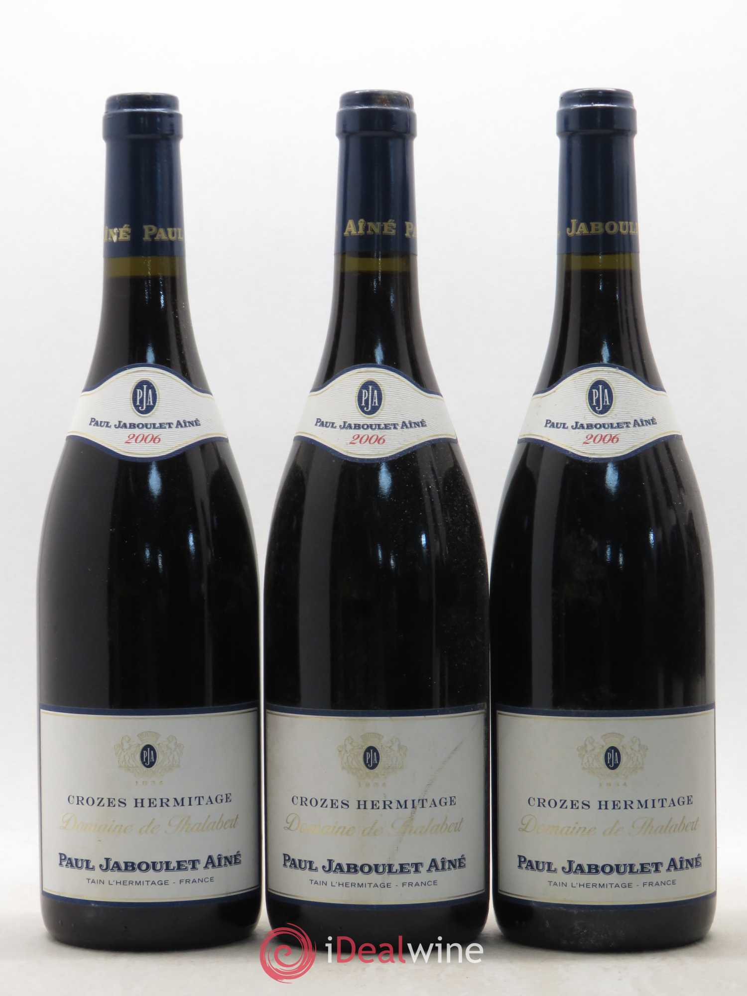 Crozes-Hermitage Domaine de Thalabert Paul Jaboulet Ainé 2006 - Lot de 6 bouteilles - 1