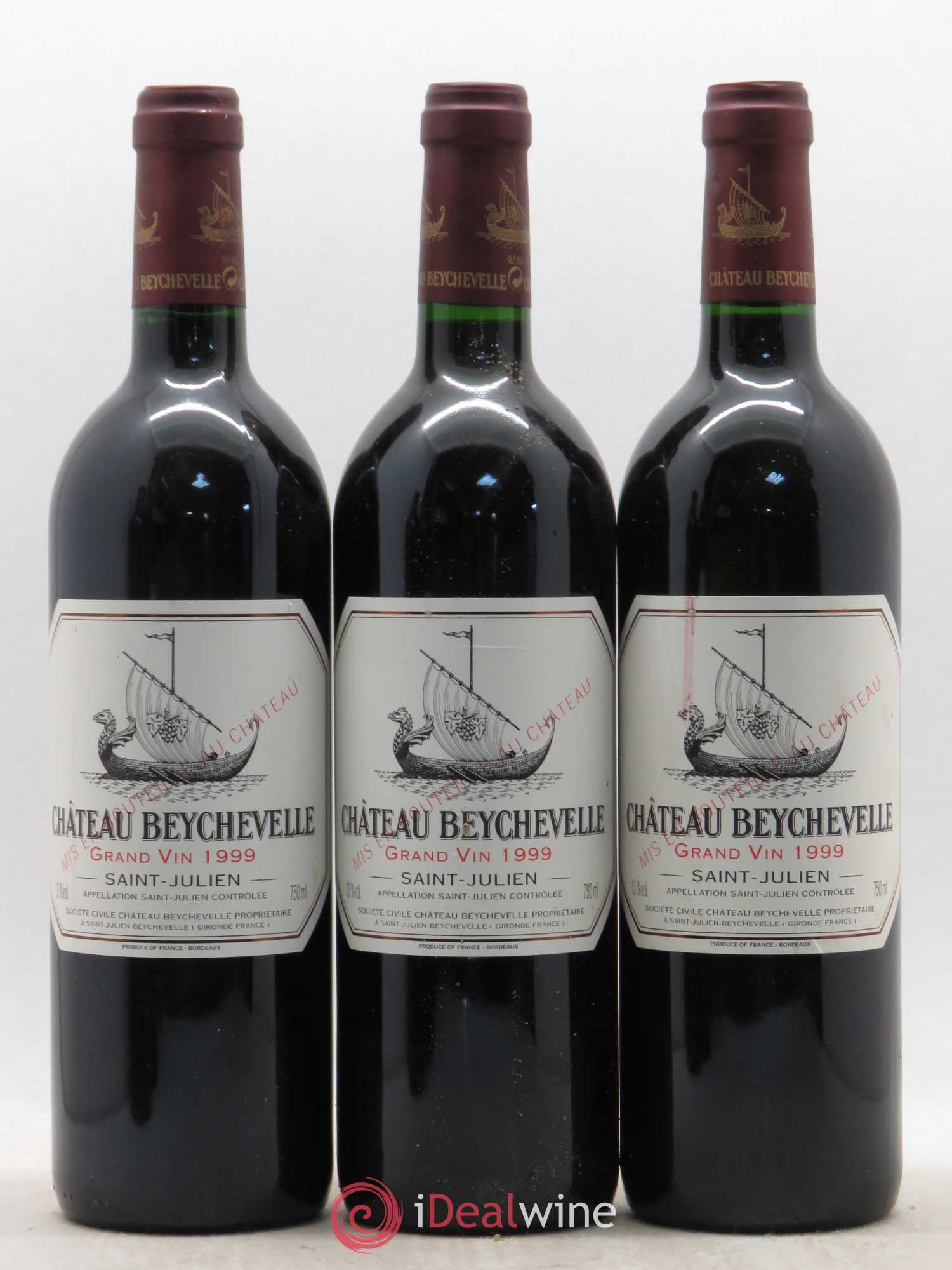Château Beychevelle 4ème Grand Cru Classé 1999 - Lot de 12 bouteilles - 2