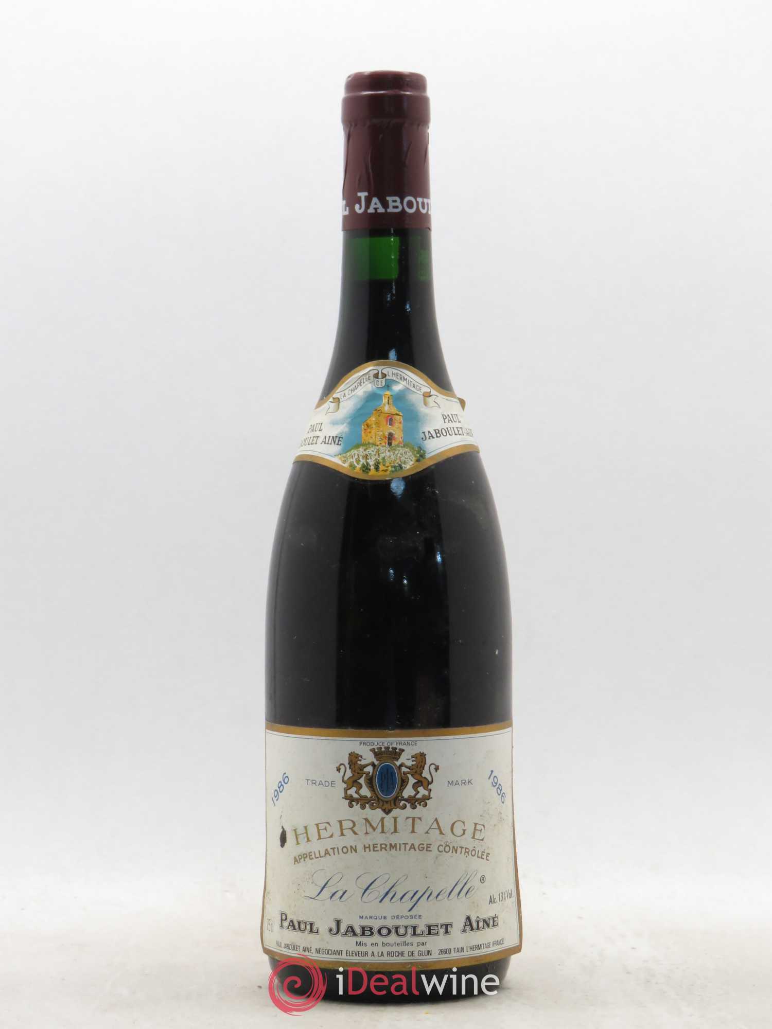 Hermitage La Chapelle Paul Jaboulet Ainé 1986 - Lot de 1 bouteille - 0