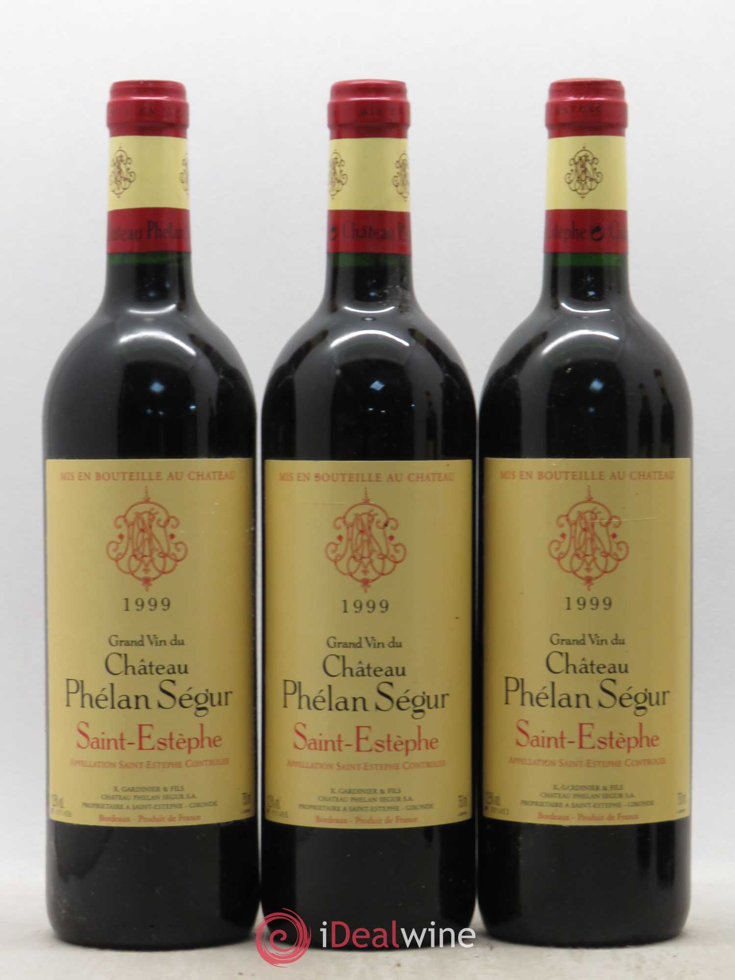 Château Phélan Ségur 1999 - Lot de 6 bouteilles - 2