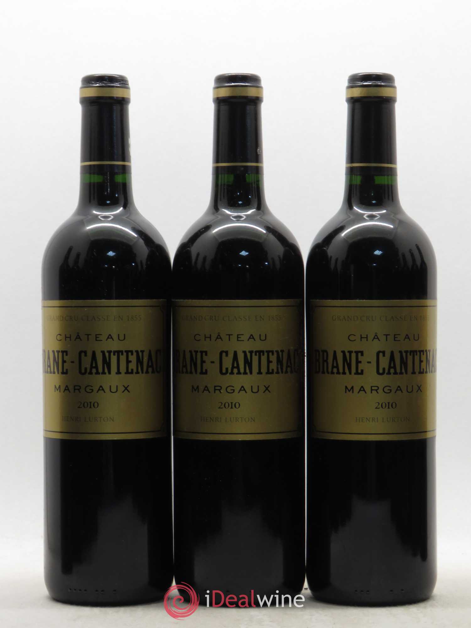 Château Brane Cantenac 2ème Grand Cru Classé 2010 - Lot de 12 bouteilles - 1