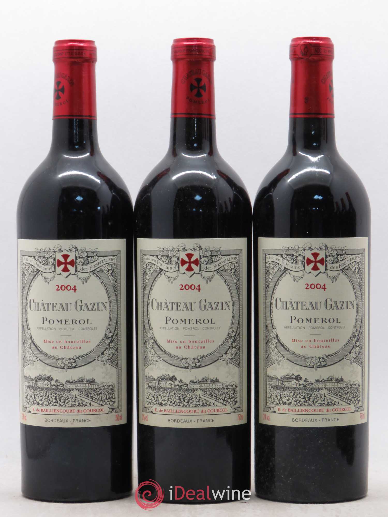Château Gazin 2004 - Lot de 12 bouteilles - 1