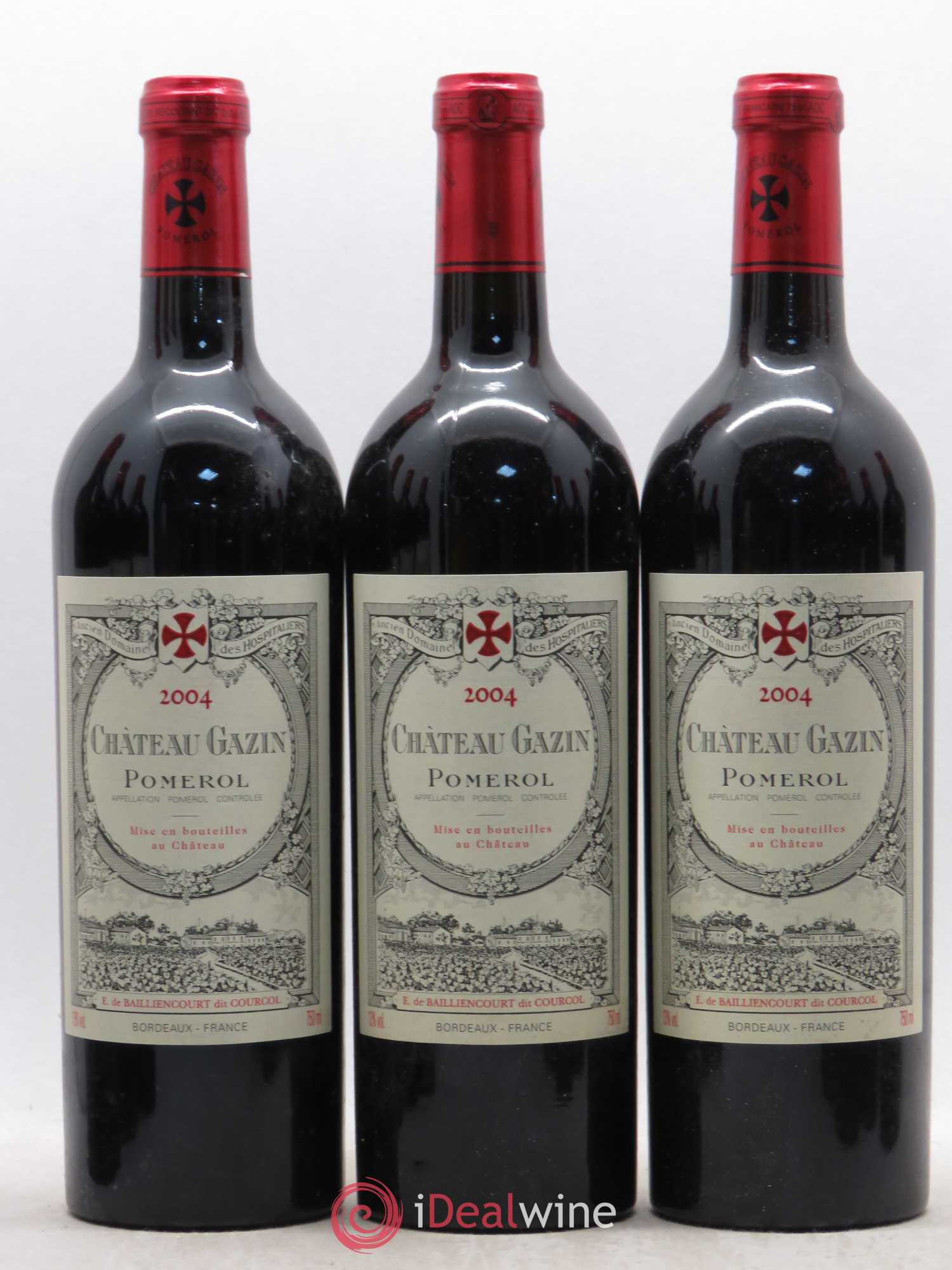Château Gazin 2004 - Lot de 12 bouteilles - 4