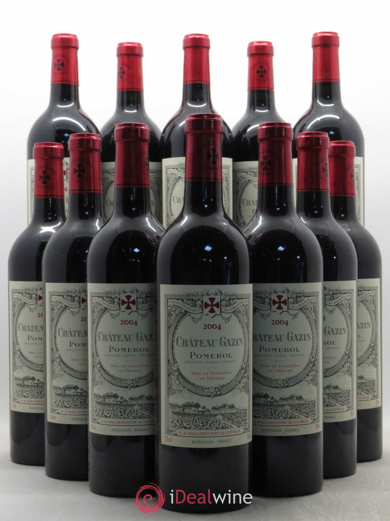 Château Gazin 2004 - Lot de 12 bouteilles - 0