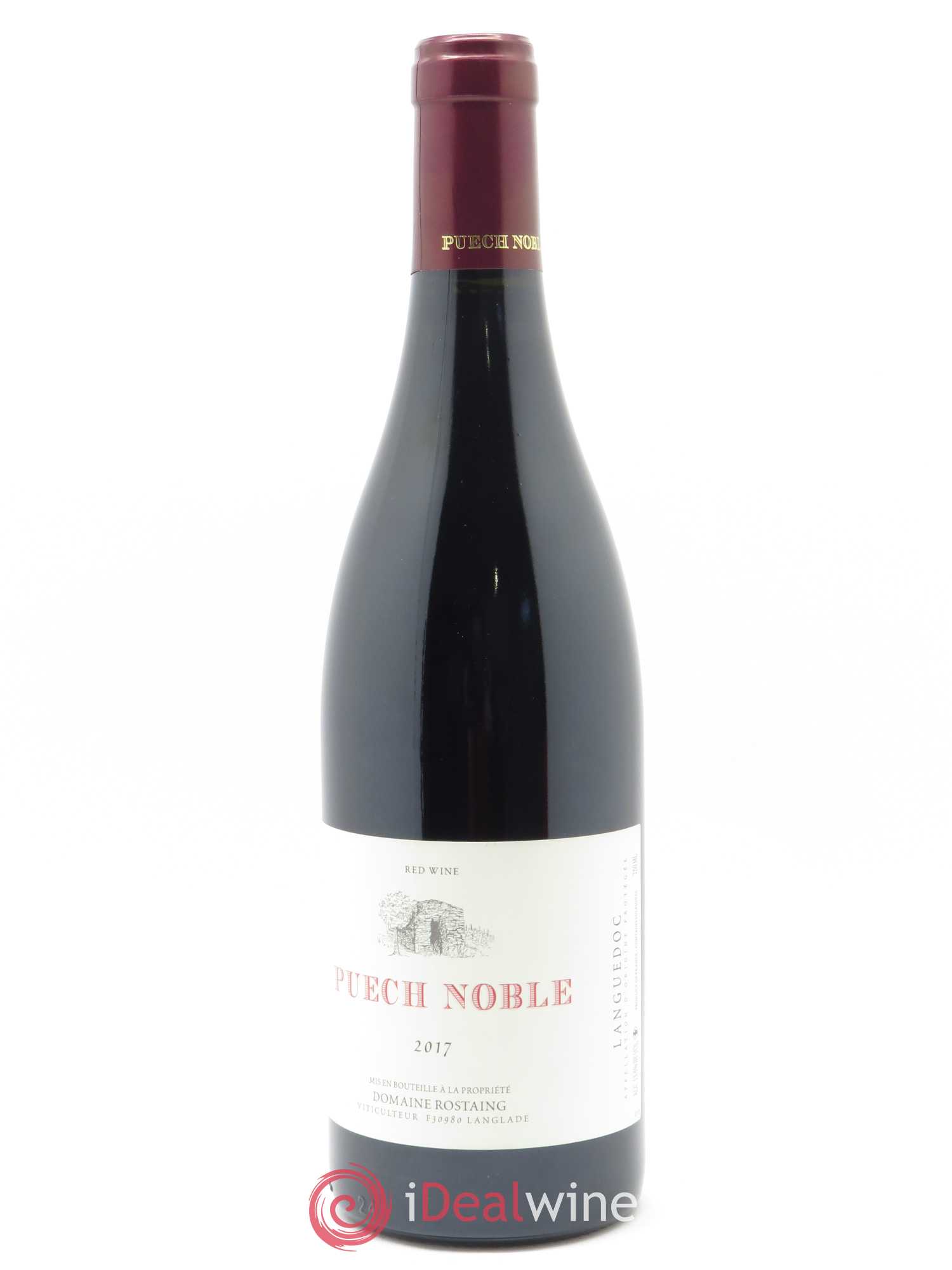Coteaux du Languedoc Puech Noble René Rostaing 2017 - Lot de 1 bouteille - 1