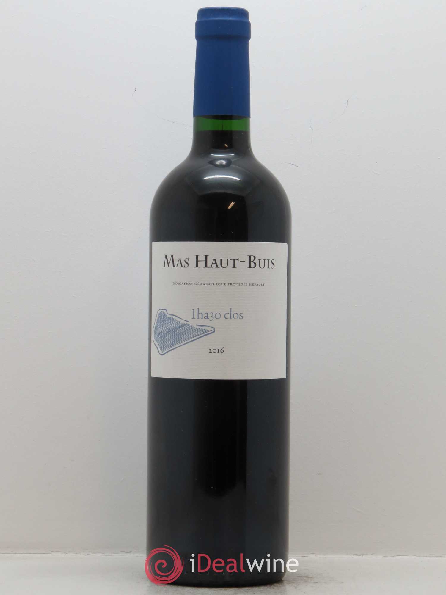 Pays d'Hérault 1ha30 Clos Domaine Mas Haut Buis 2016 - Lot de 1 bouteille - 0