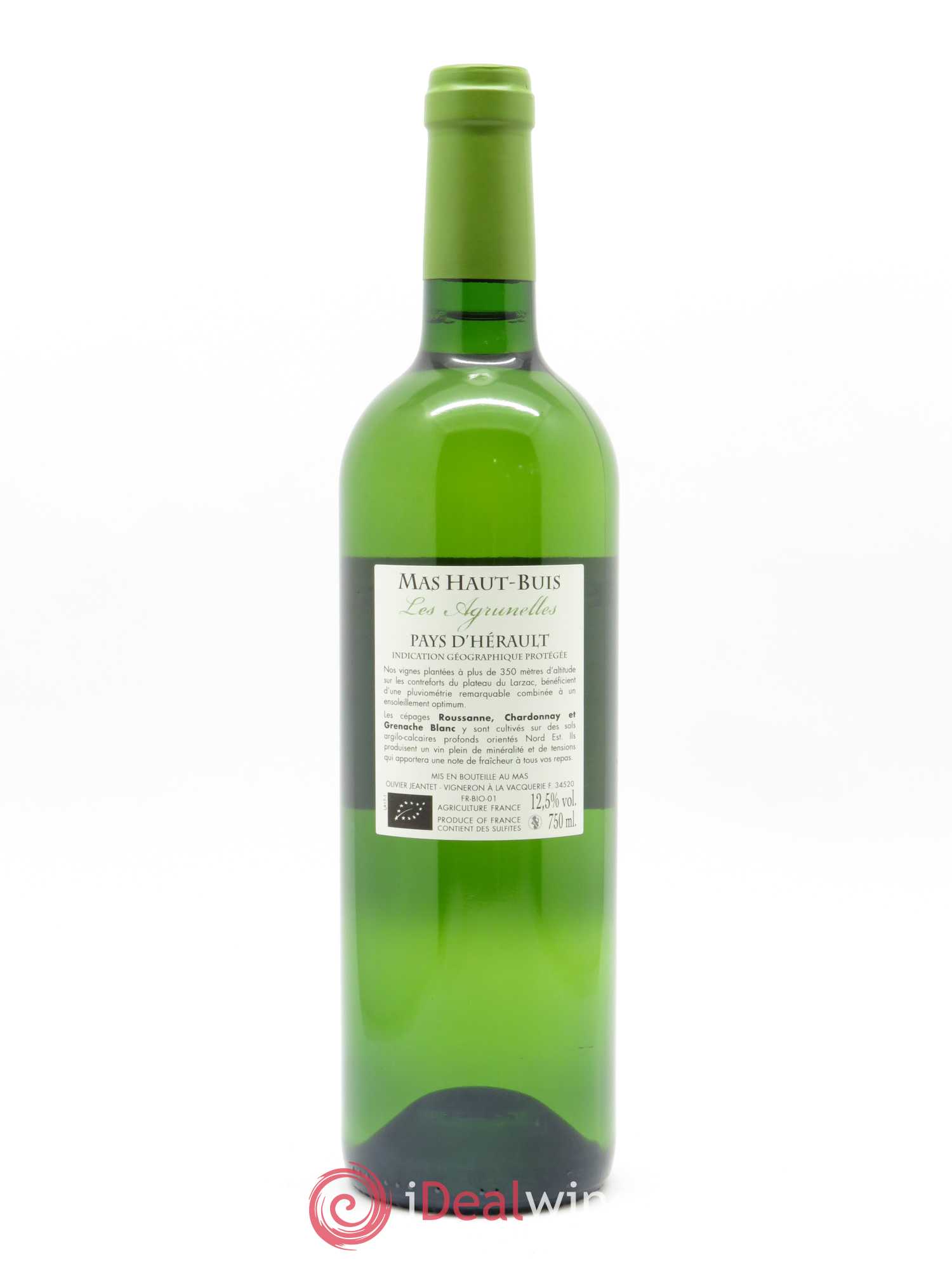 Pays d'Hérault Les Agrunelles Domaine Mas Haut Buis 2017 - Lot de 1 bouteille - 1