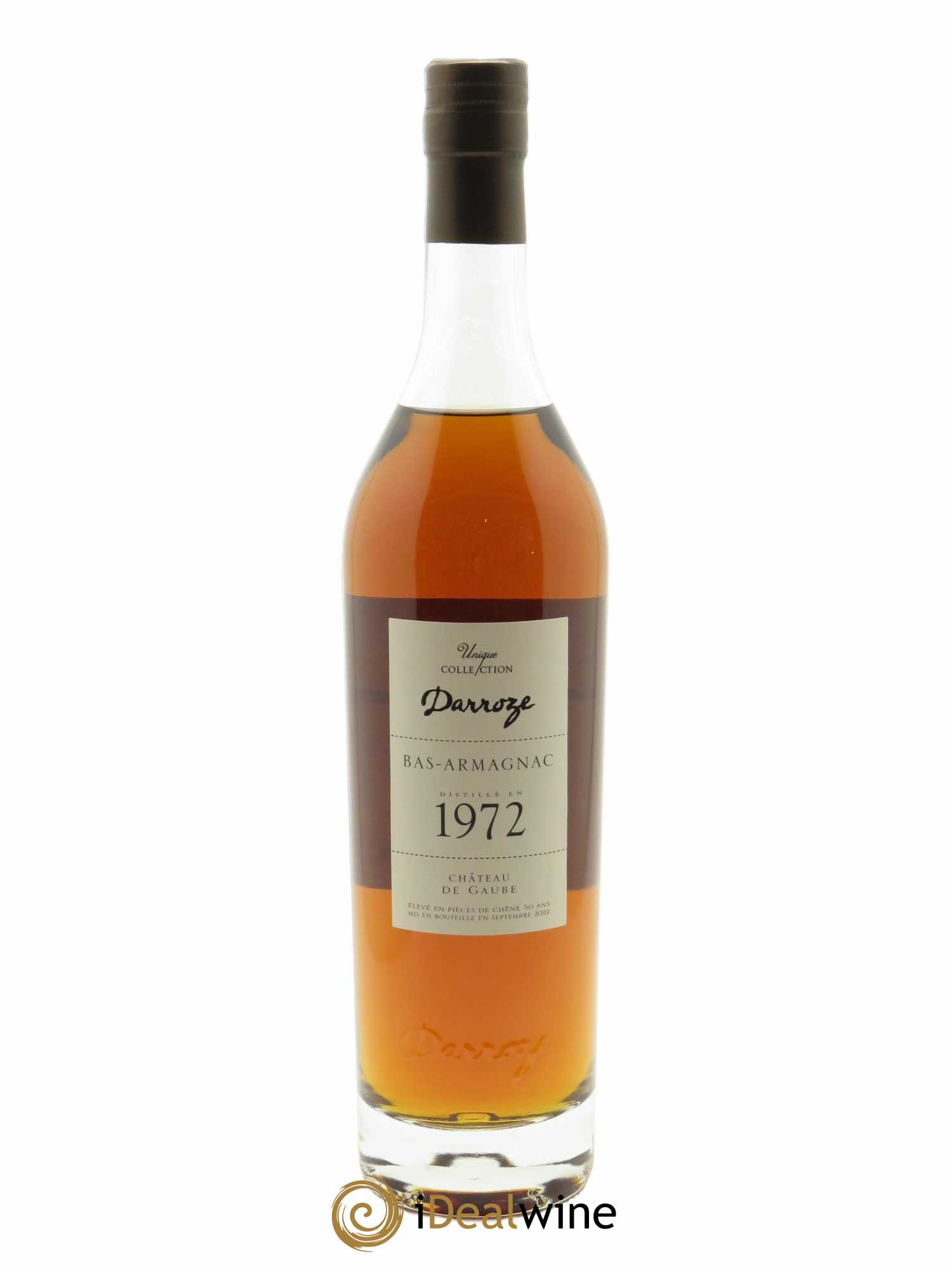 Bas-Armagnac Château de Gaube 43.5° Darroze 1972 - Lotto di 1 bottiglia - 1